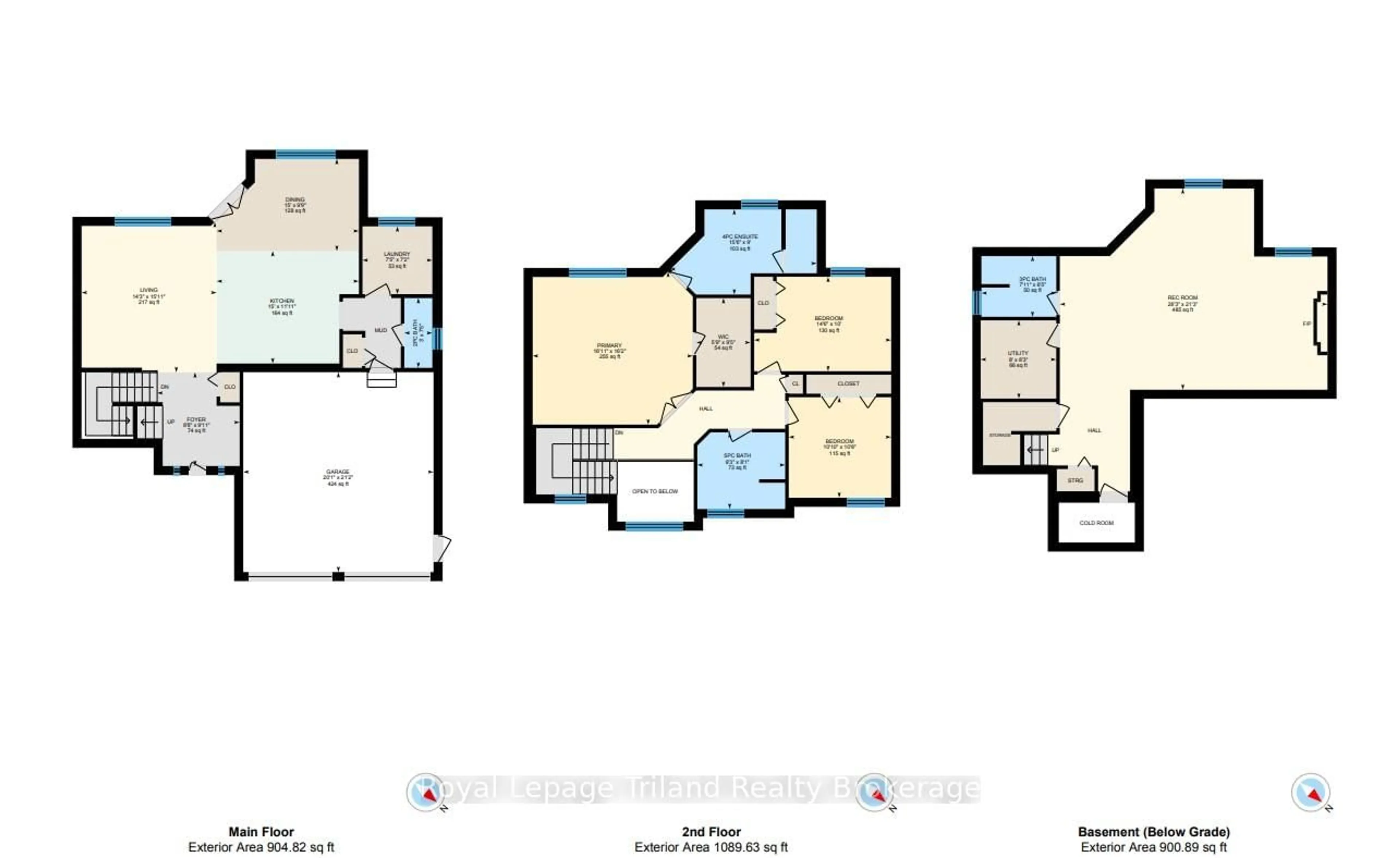 Floor plan for 140 Cardinal Dr, Woodstock Ontario N4T 0B2
