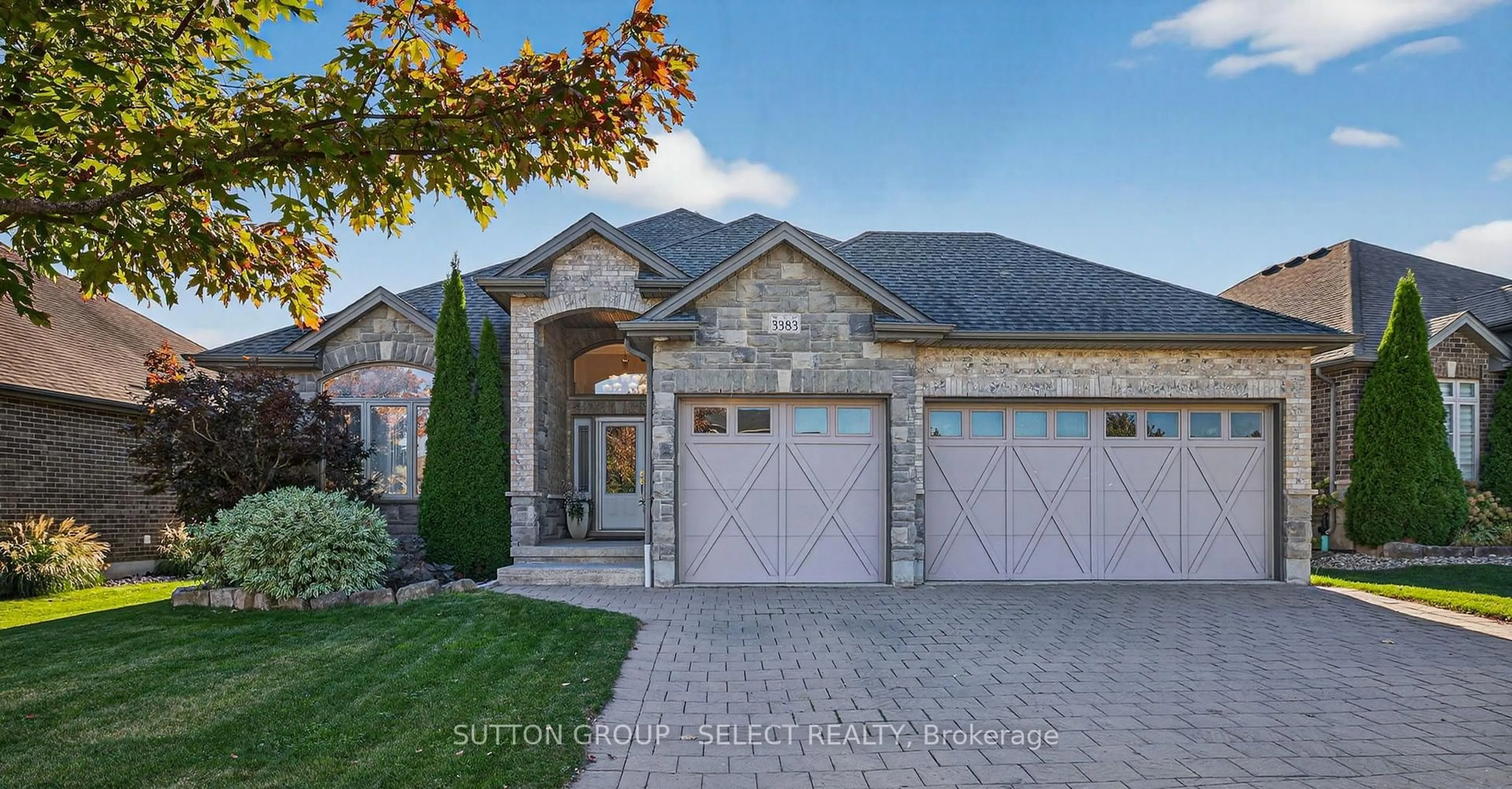 Home with brick exterior material, street for 3383 Pioneer Pkwy, London South Ontario N6P 0A8