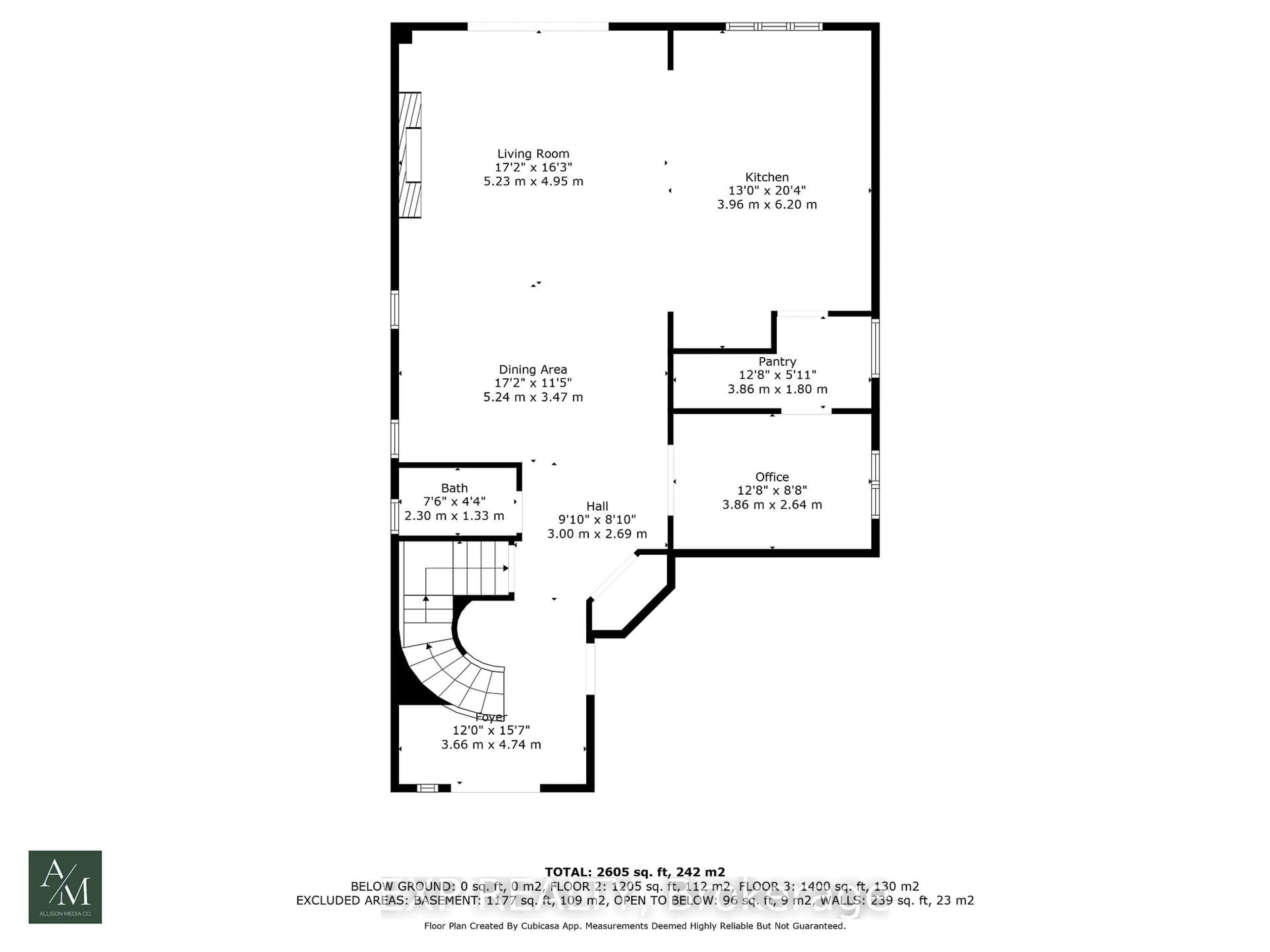 Floor plan for 3978 Highland Park Dr, Lincoln Ontario L3J 0T1