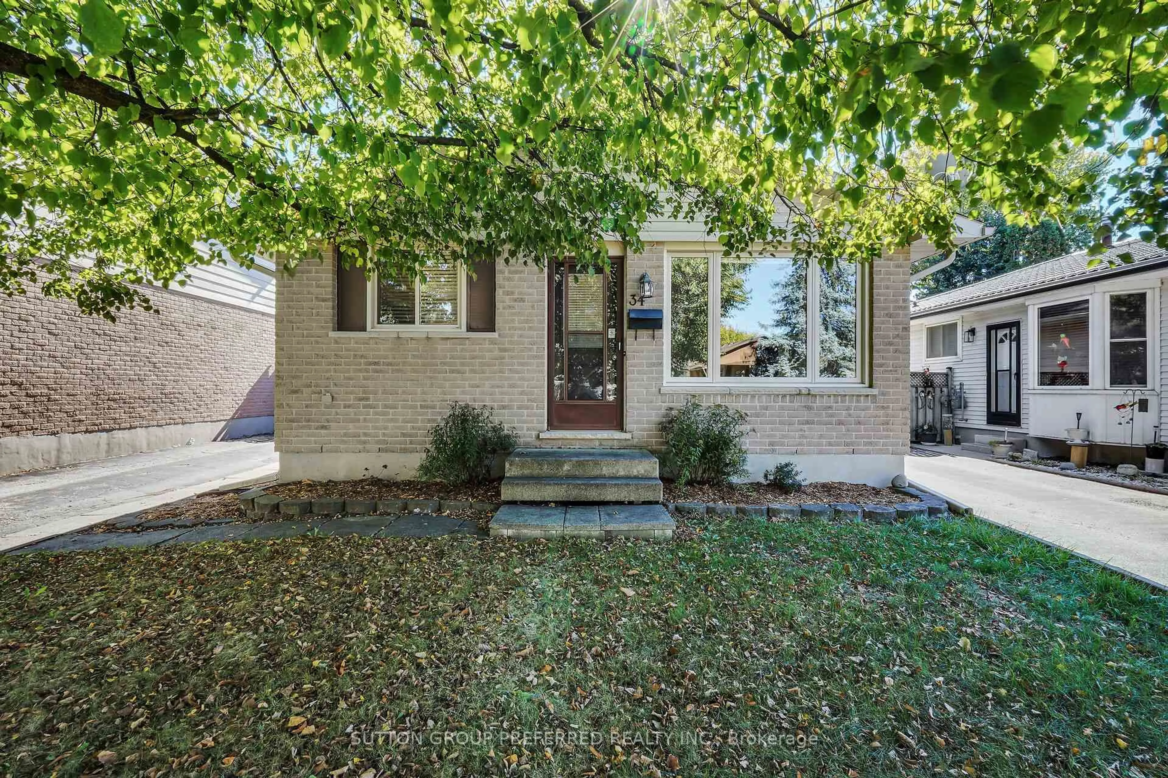 Home with brick exterior material, street for 34 Hearthside Pl, London East Ontario N5V 3N1