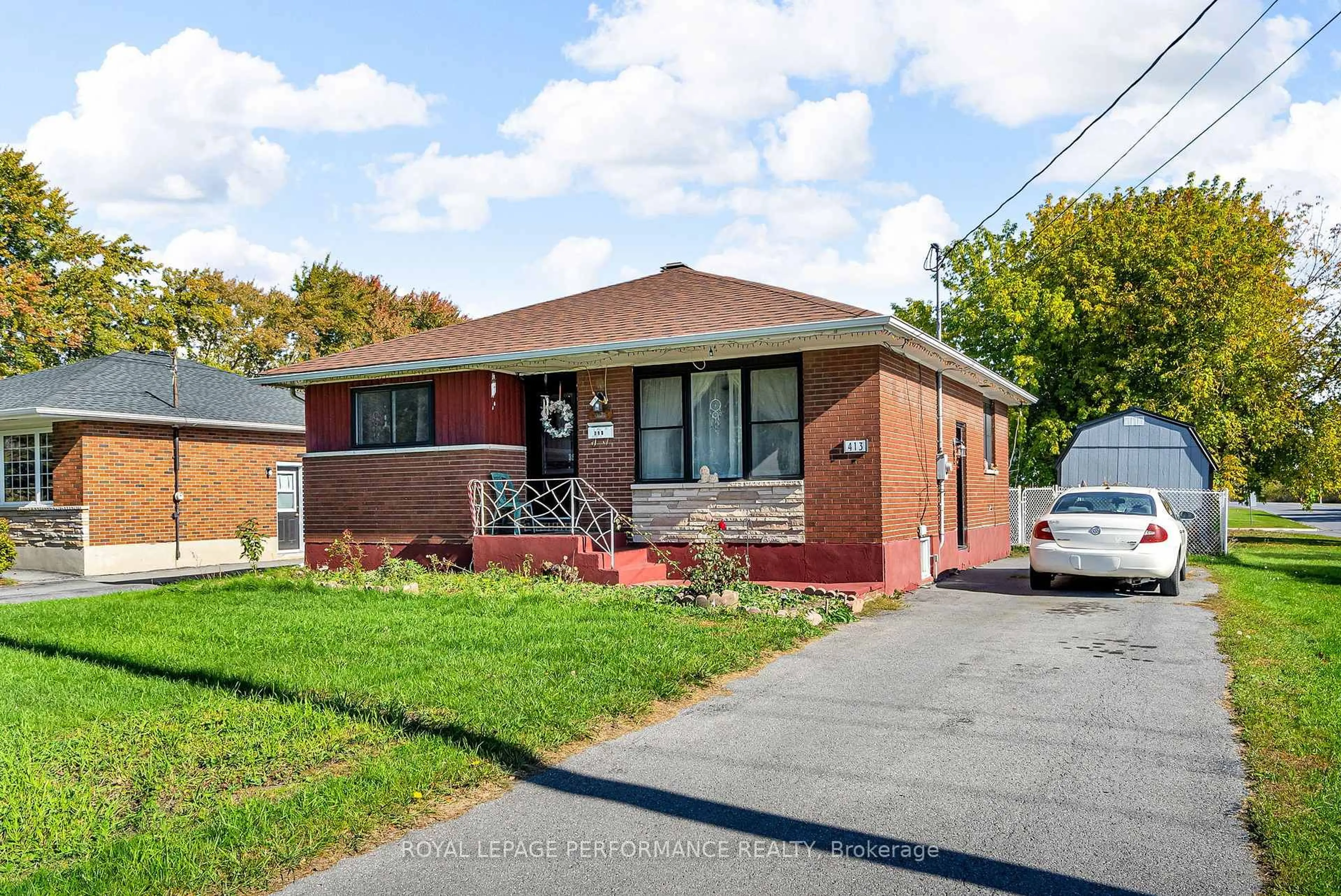 Home with brick exterior material, street for 413 Wallrich Ave, Cornwall Ontario K6J 2B4
