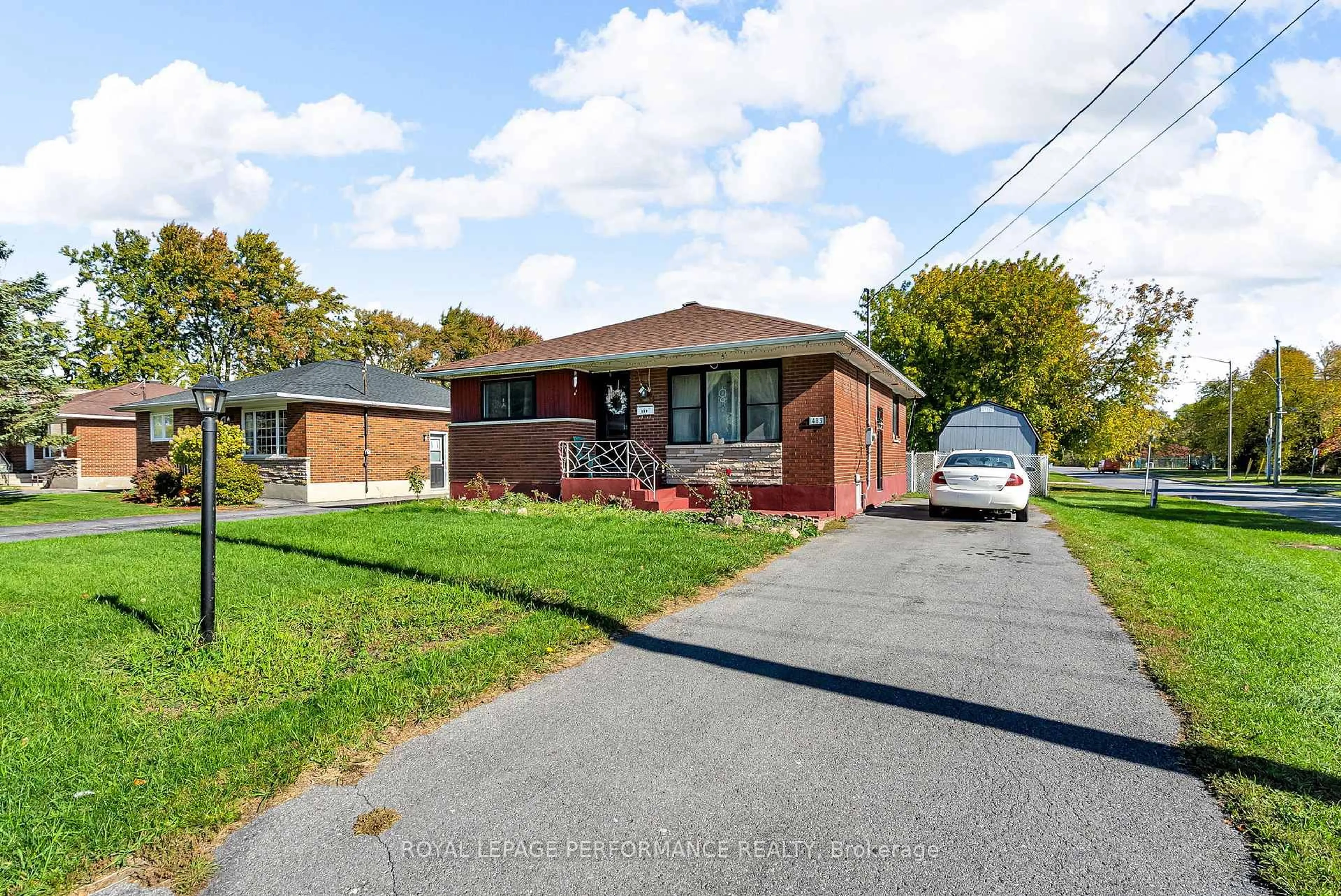 Home with brick exterior material, street for 413 Wallrich Ave, Cornwall Ontario K6J 2B4
