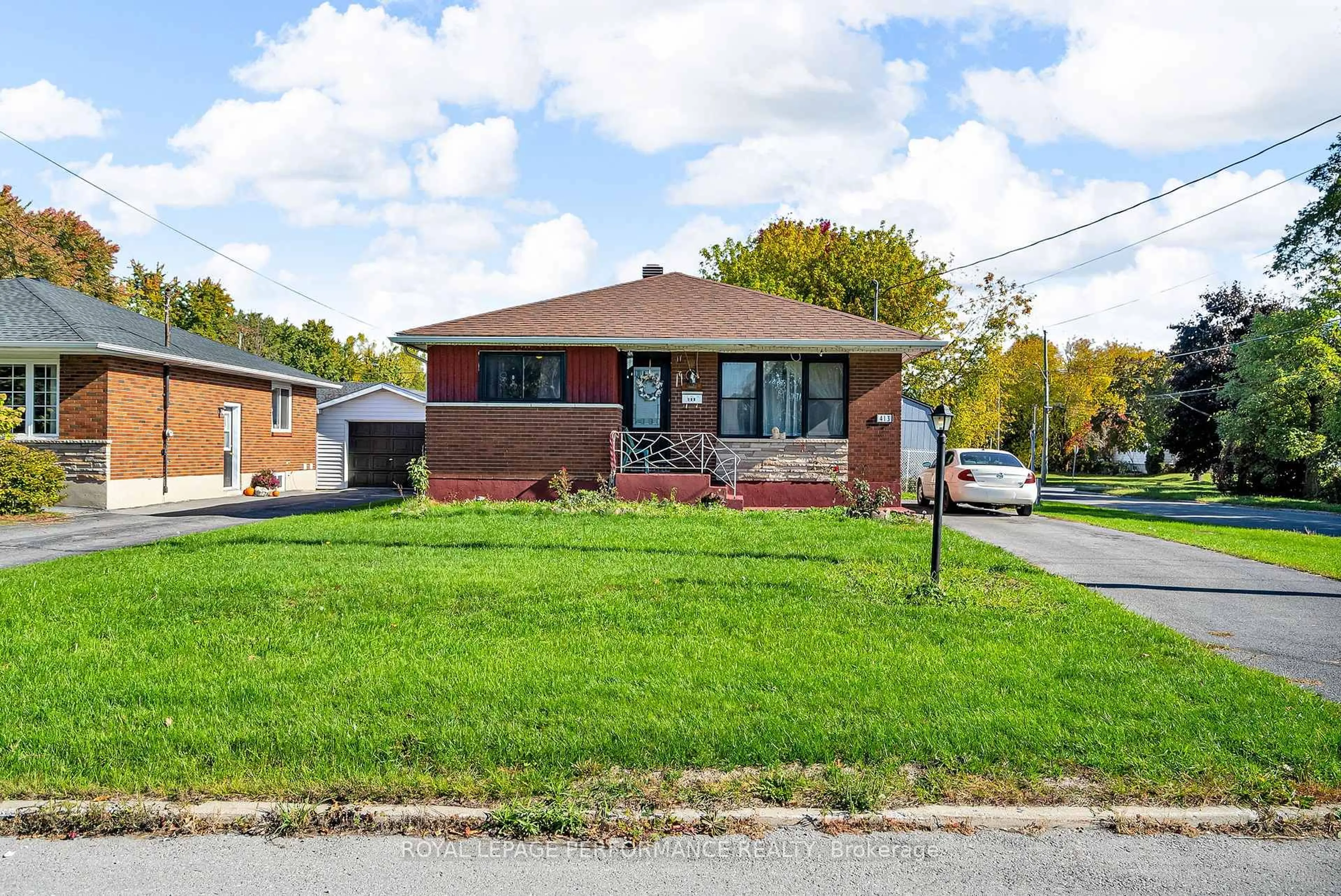 Home with brick exterior material, street for 413 Wallrich Ave, Cornwall Ontario K6J 2B4