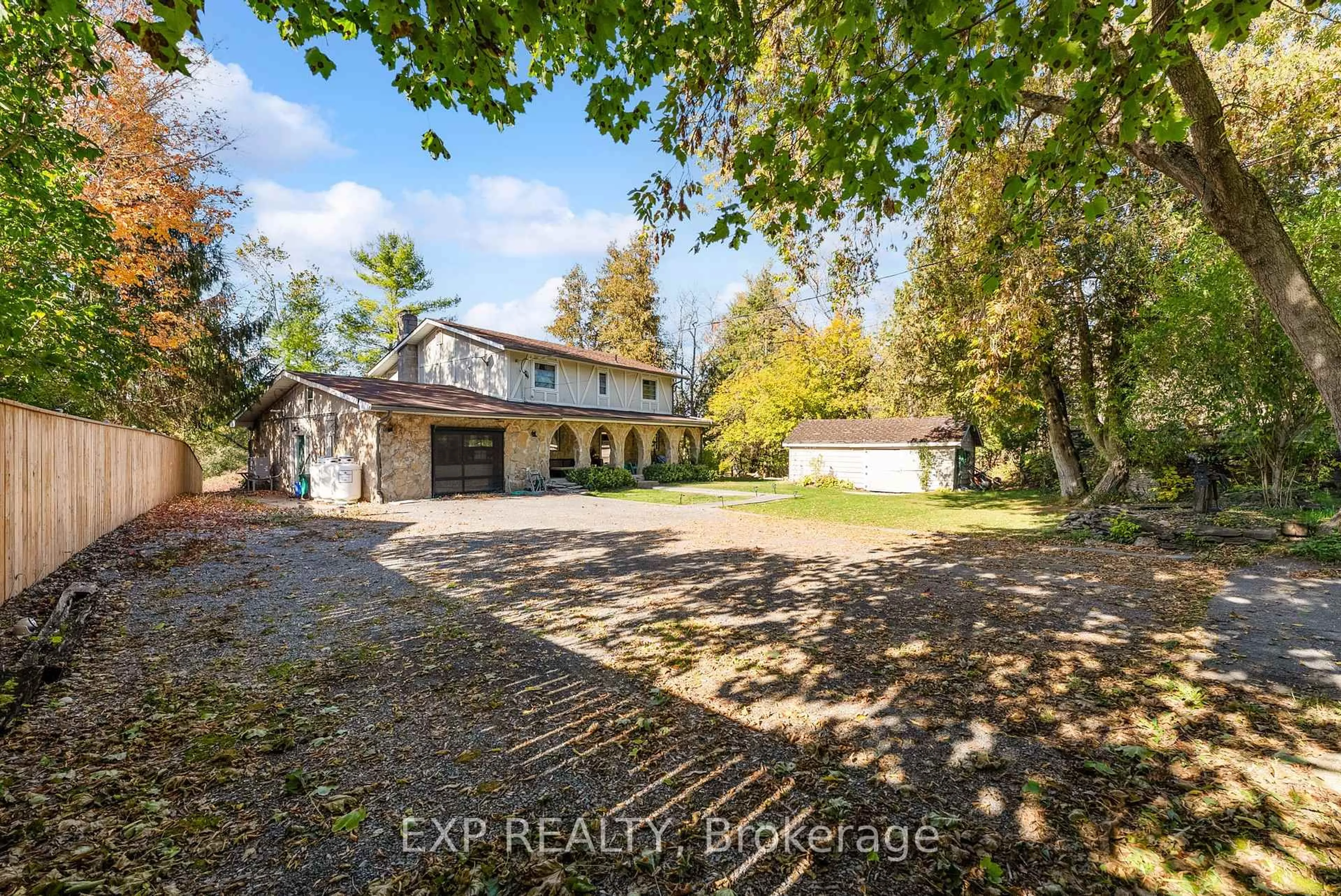 A pic from outside/outdoor area/front of a property/back of a property/a pic from drone, unknown for 587 Scuttlehole Rd, Belleville Ontario K0K 2V0