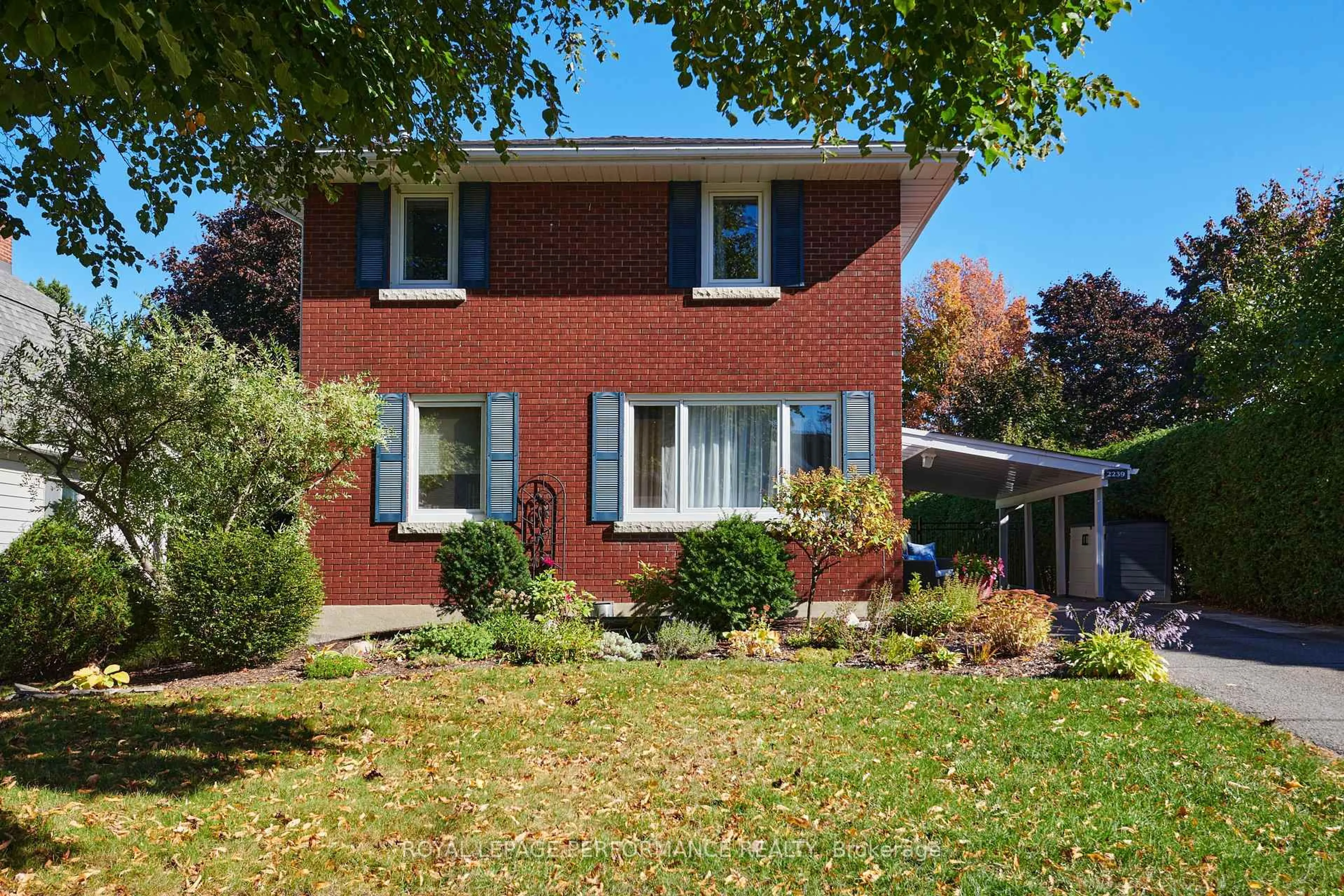 Home with brick exterior material, street for 2239 Webster Ave, Ottawa Ontario K1H 7H1