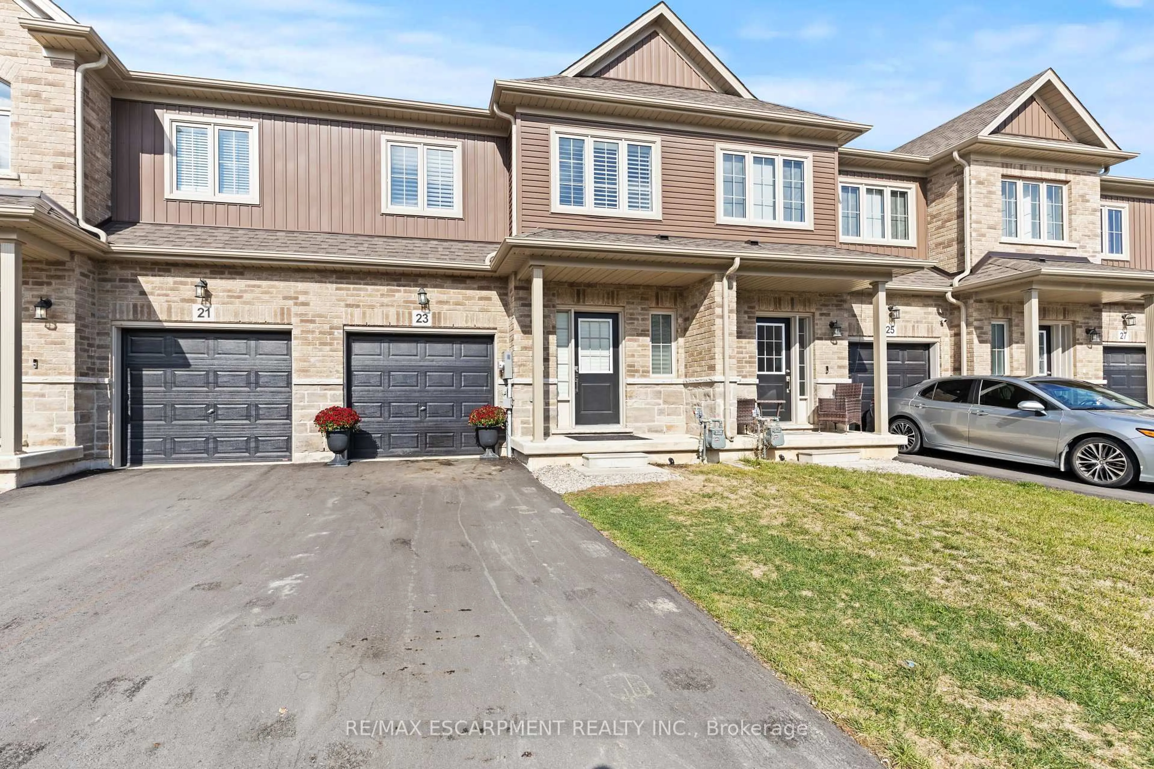 Home with brick exterior material, street for 23 Zoe Lane, Hamilton Ontario L0R 1C0