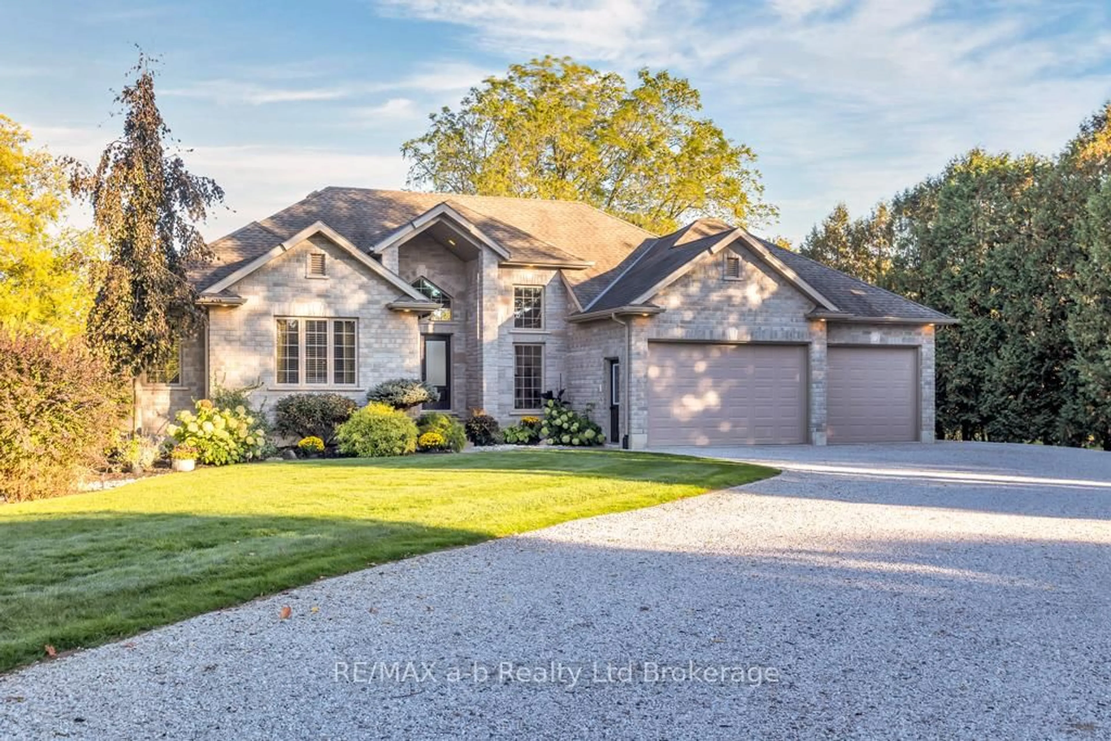 Home with brick exterior material, street for 9442 Richmond Rd, Bayham Ontario N5H 2R1