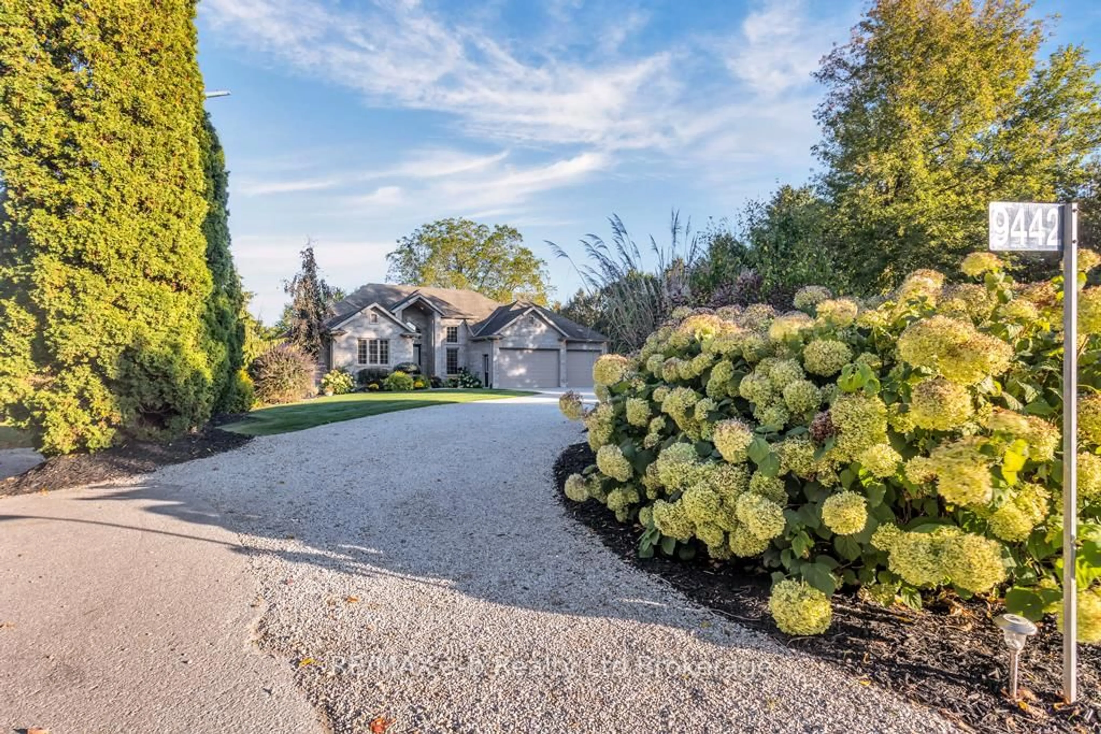 A pic from outside/outdoor area/front of a property/back of a property/a pic from drone, street for 9442 Richmond Rd, Bayham Ontario N5H 2R1