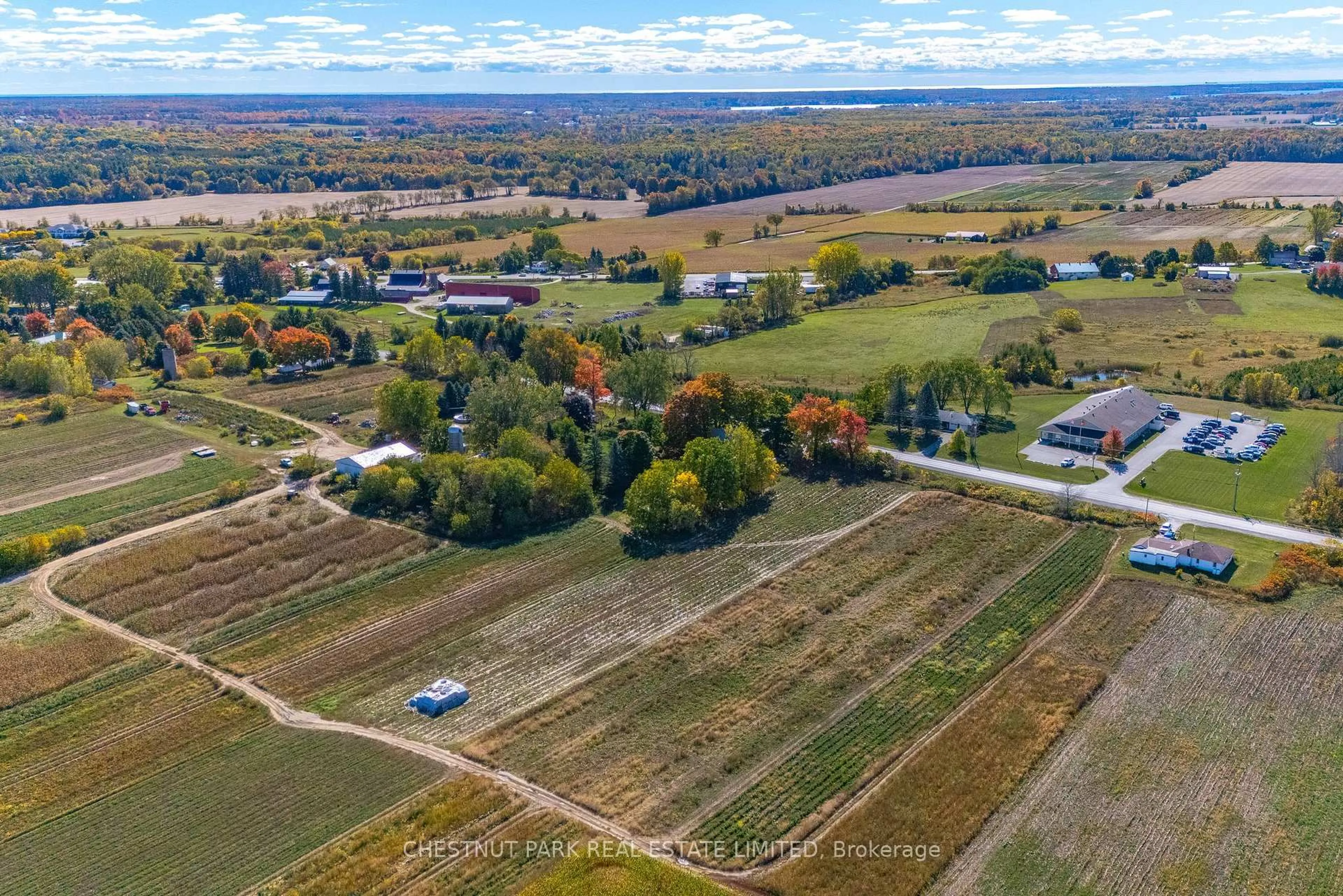 A pic from outside/outdoor area/front of a property/back of a property/a pic from drone, unknown for 550 County  Road 1, Prince Edward County Ontario K0K 2T0