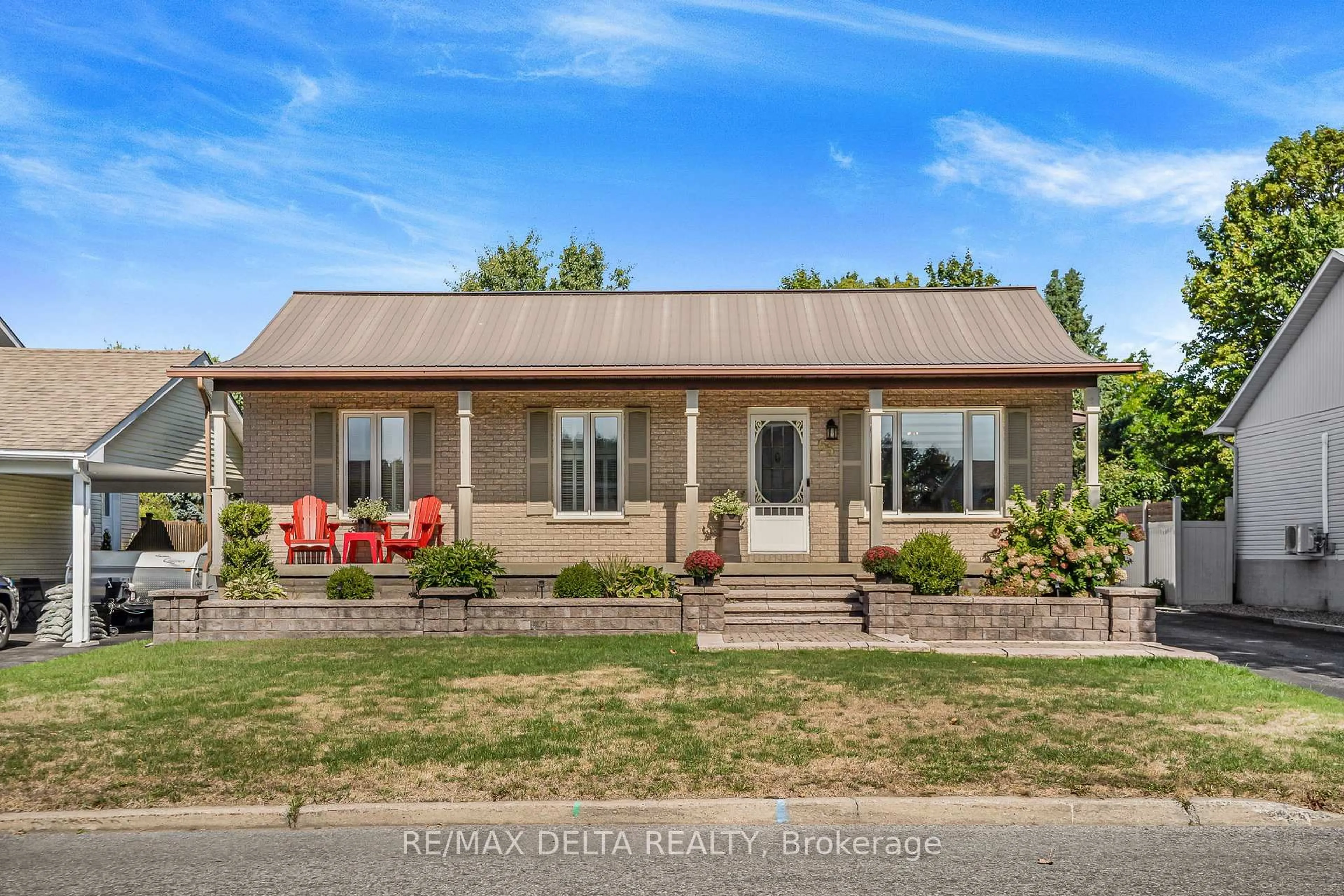 Home with vinyl exterior material, street for 65 Bernard Cres, Champlain Ontario K0B 1K0
