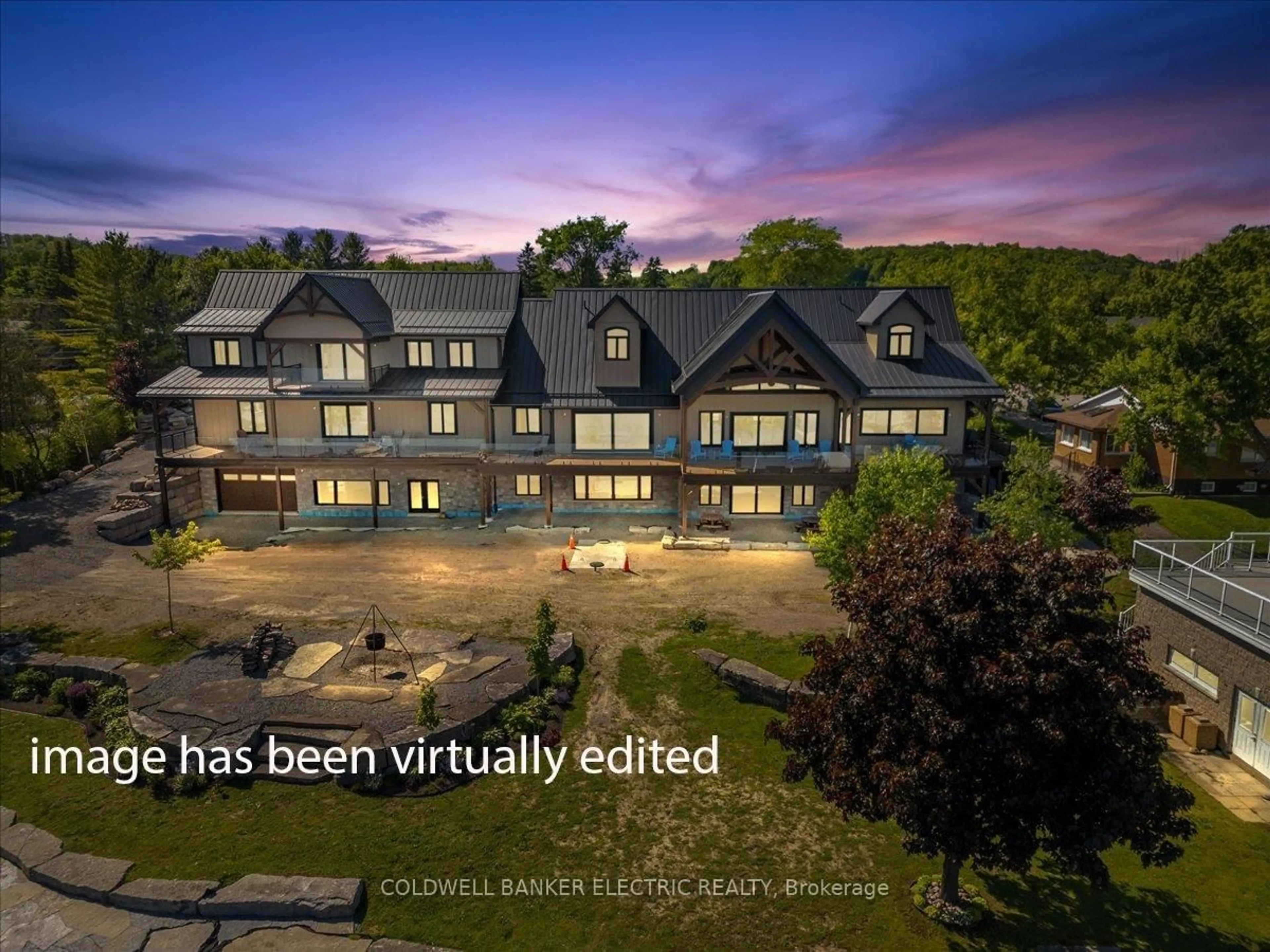 A pic from outside/outdoor area/front of a property/back of a property/a pic from drone, mountain view for 367 Gifford Dr, Selwyn Ontario K0L 1T0
