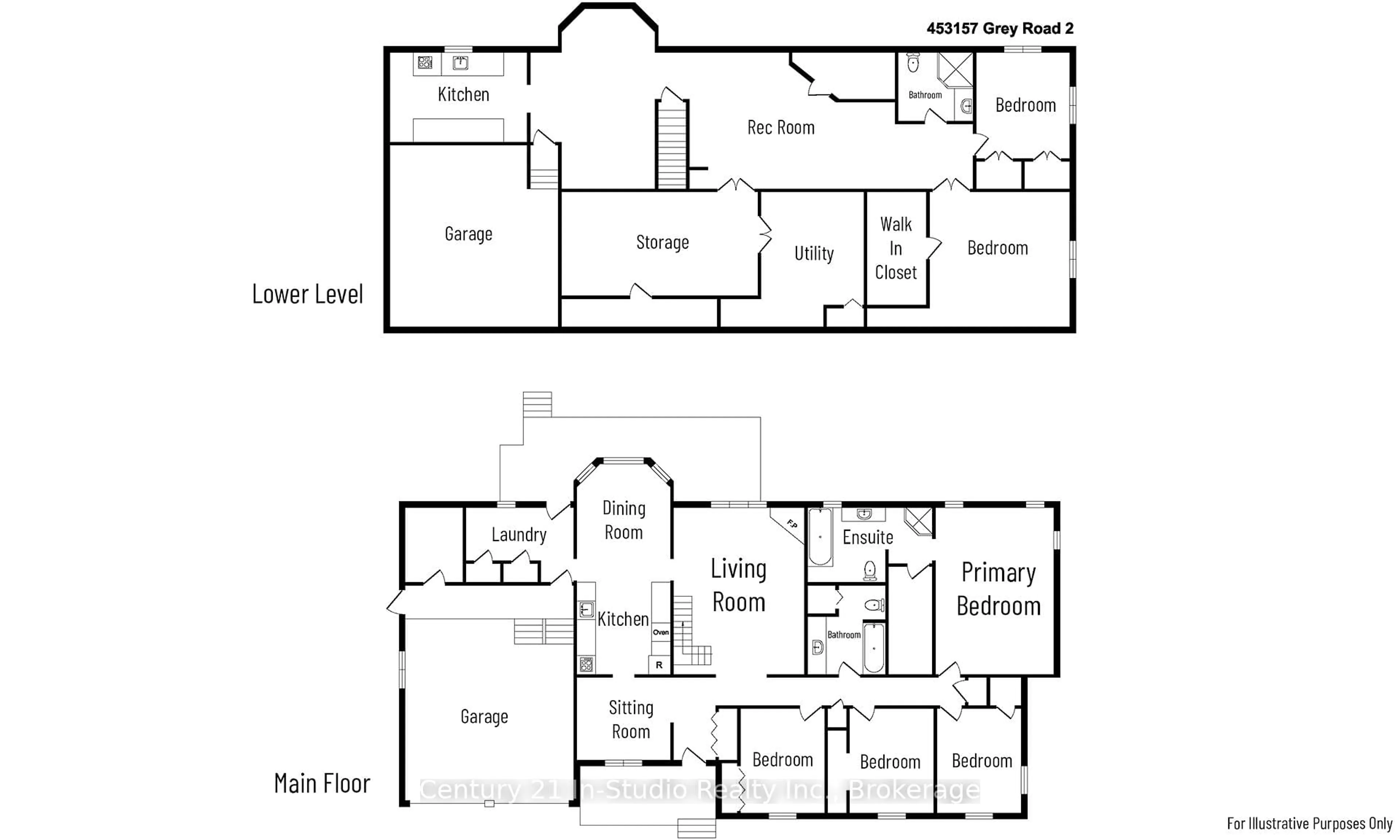 Floor plan for 453157 Grey Road 2, Grey Highlands Ontario N0C 1L0