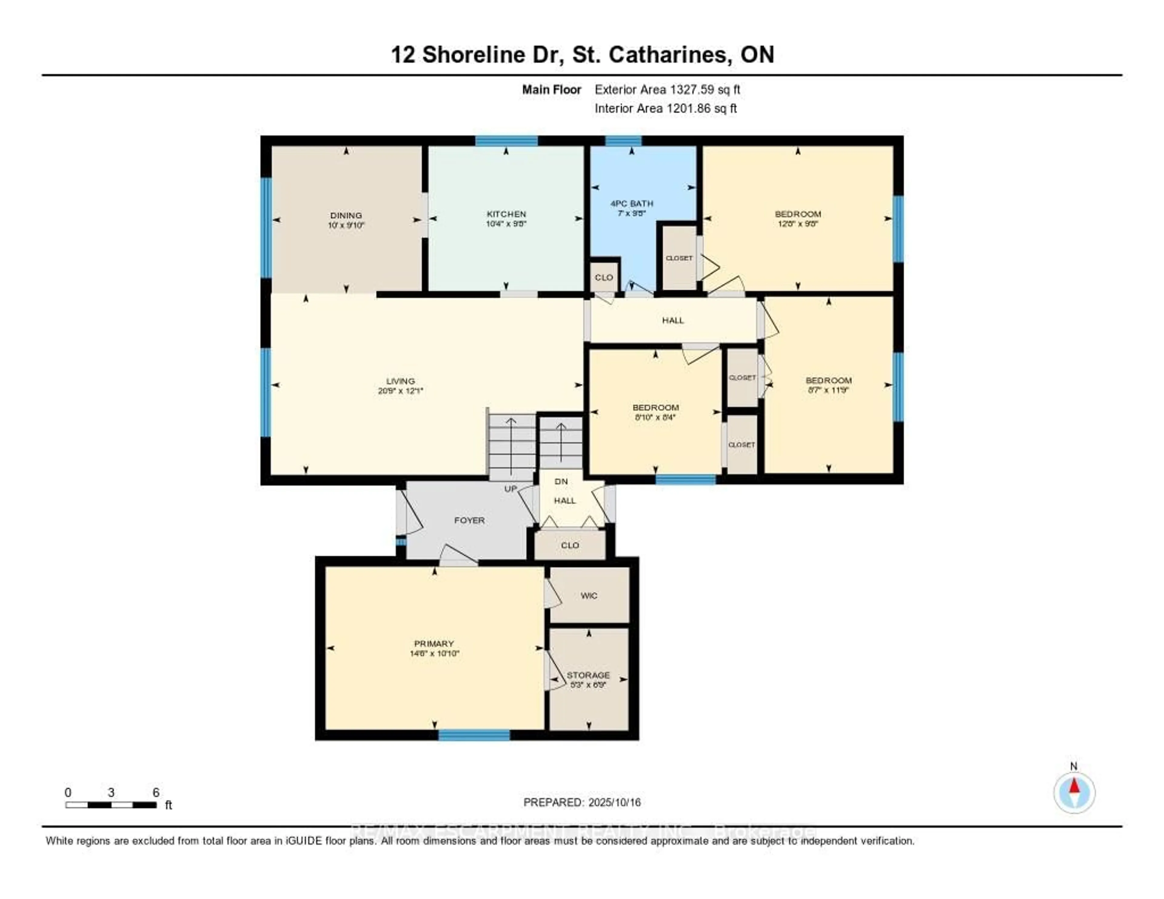 Floor plan for 12 Shoreline Dr, St. Catharines Ontario L2N 3V8
