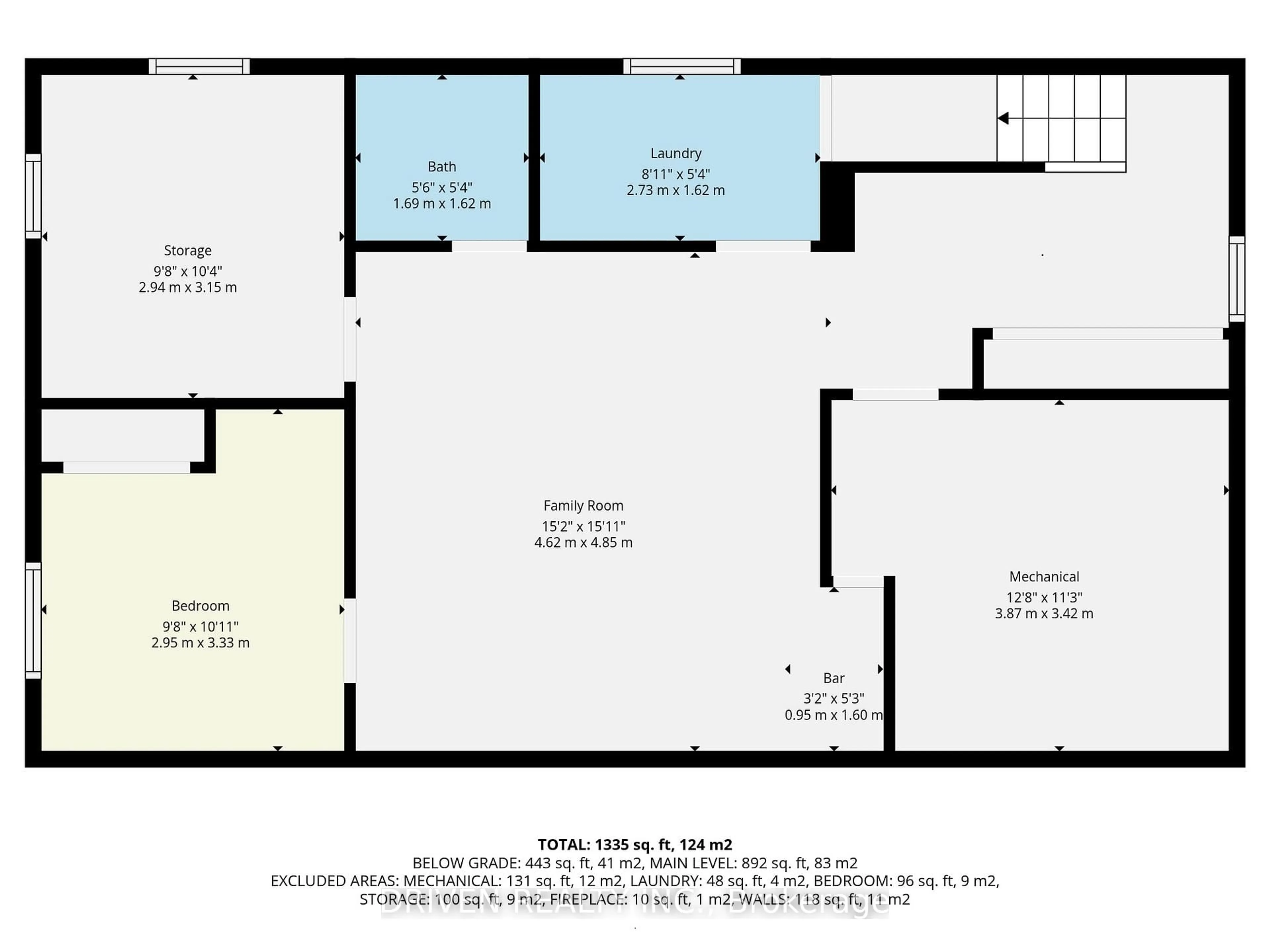 Floor plan for 2175 St Laurent Blvd, Ottawa Ontario K1G 1A8