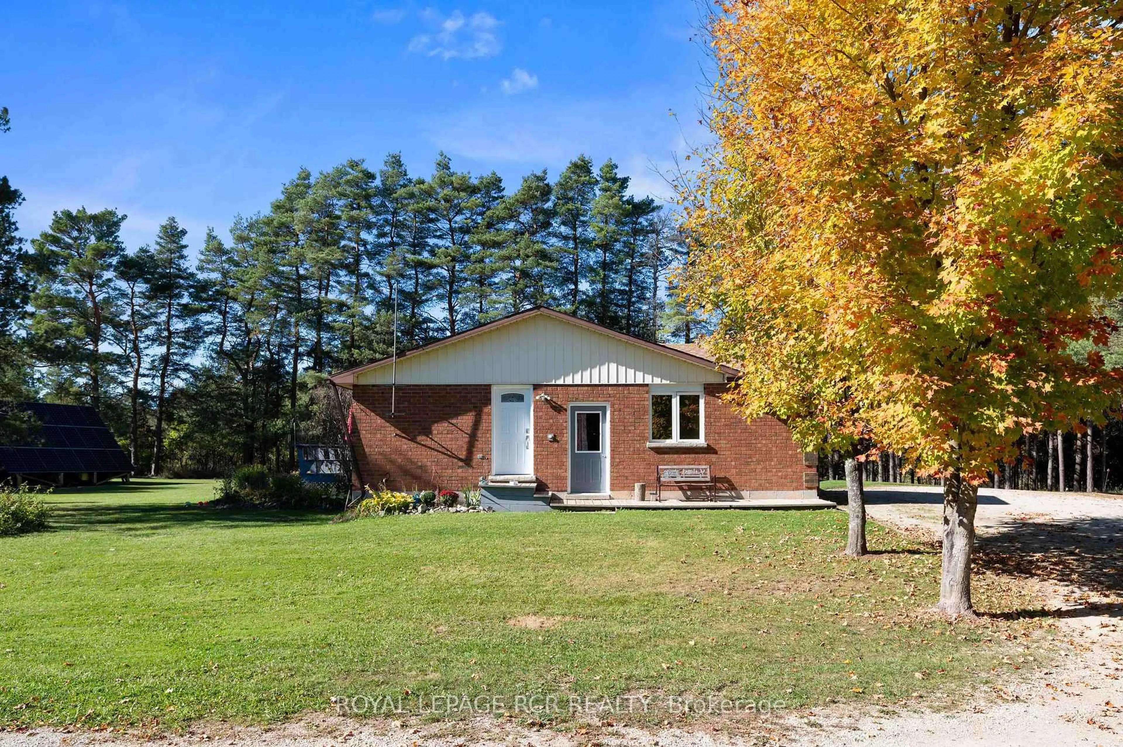 Home with brick exterior material, unknown for 736242 West Back Line, Chatsworth Ontario N0C 1H0