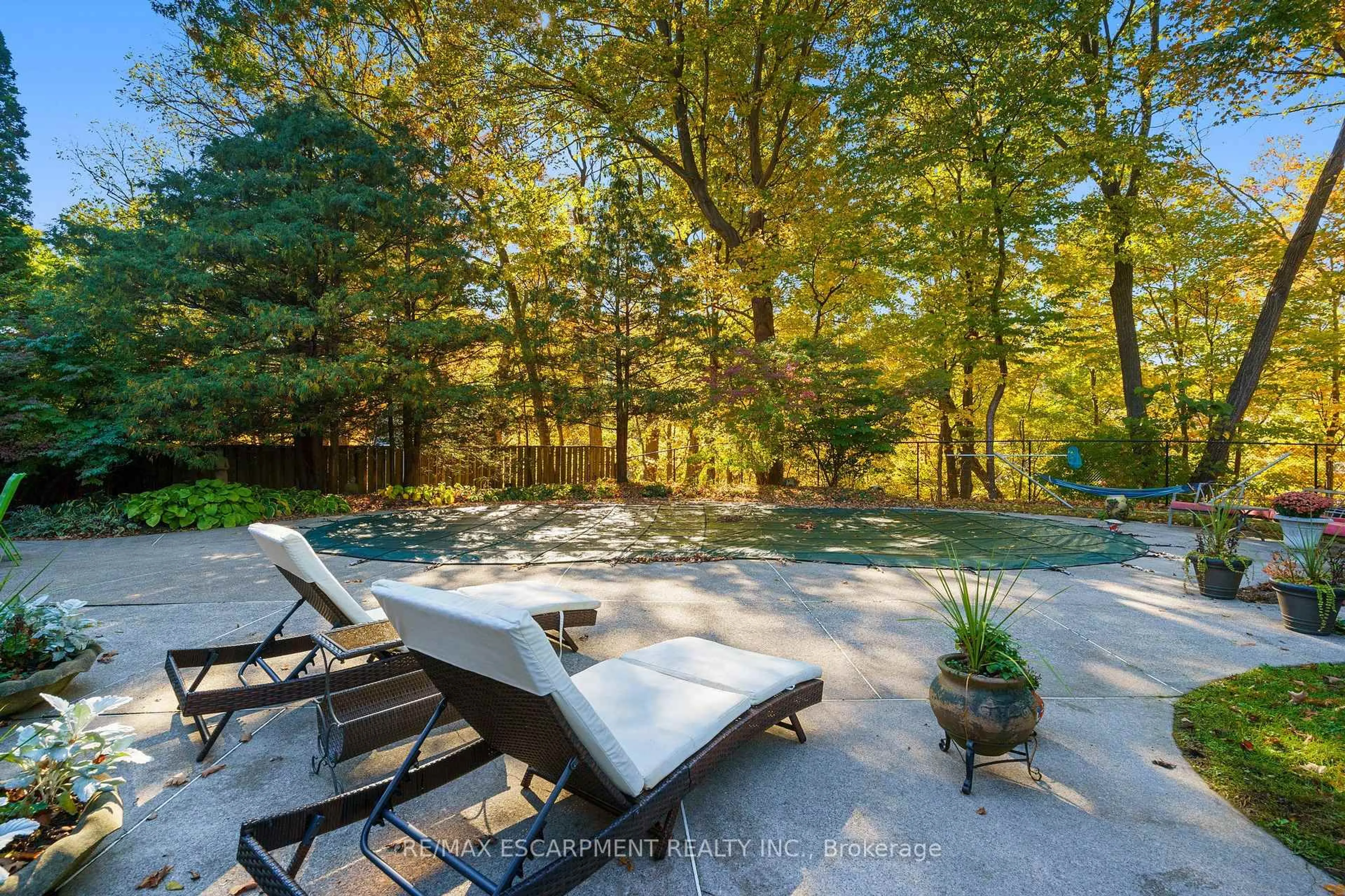 Patio, water/lake/river/ocean view for 75 Terrace Dr, Hamilton Ontario L9H 3X1