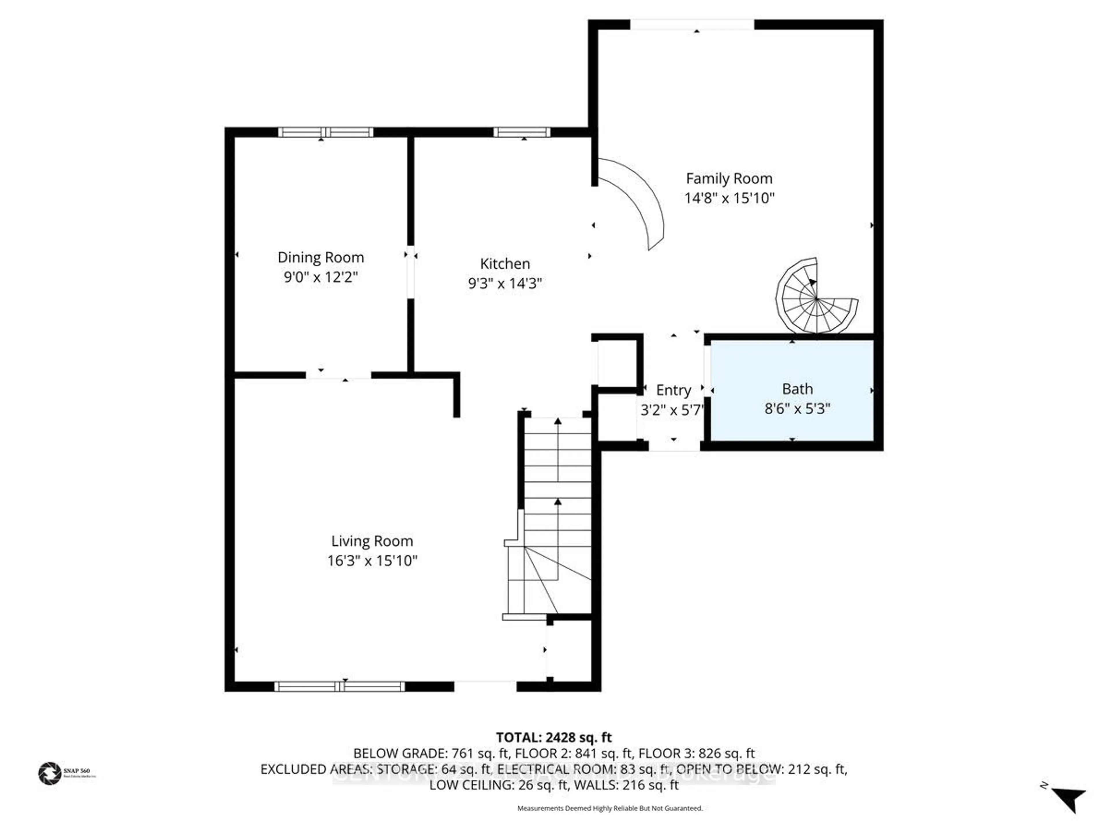 Floor plan for 3 Nelson Ave, Kitchener Ontario N2K 1C7