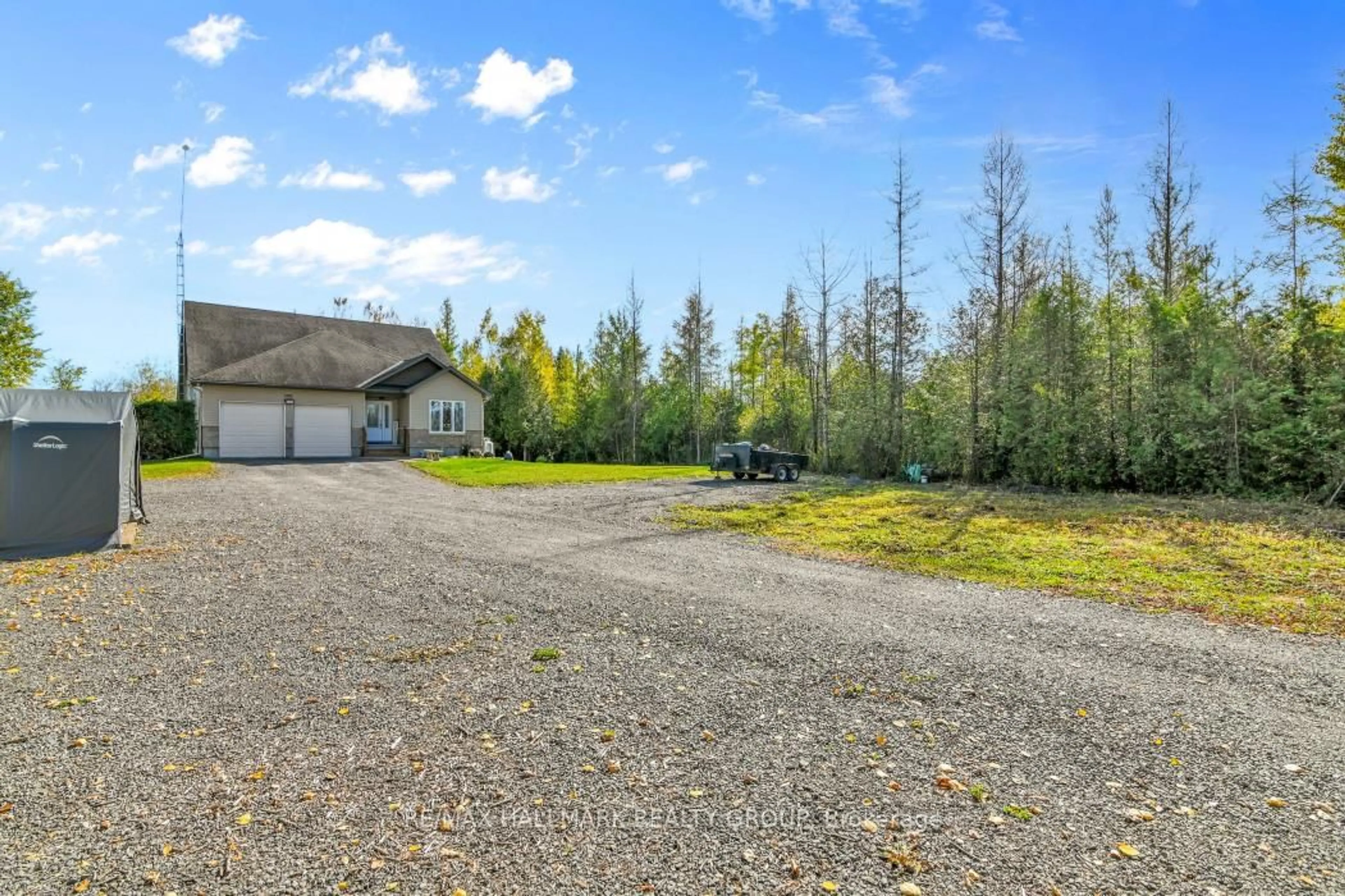 A pic from outside/outdoor area/front of a property/back of a property/a pic from drone, unknown for 3710 Paden Rd, North Gower Ontario K0A 2T0