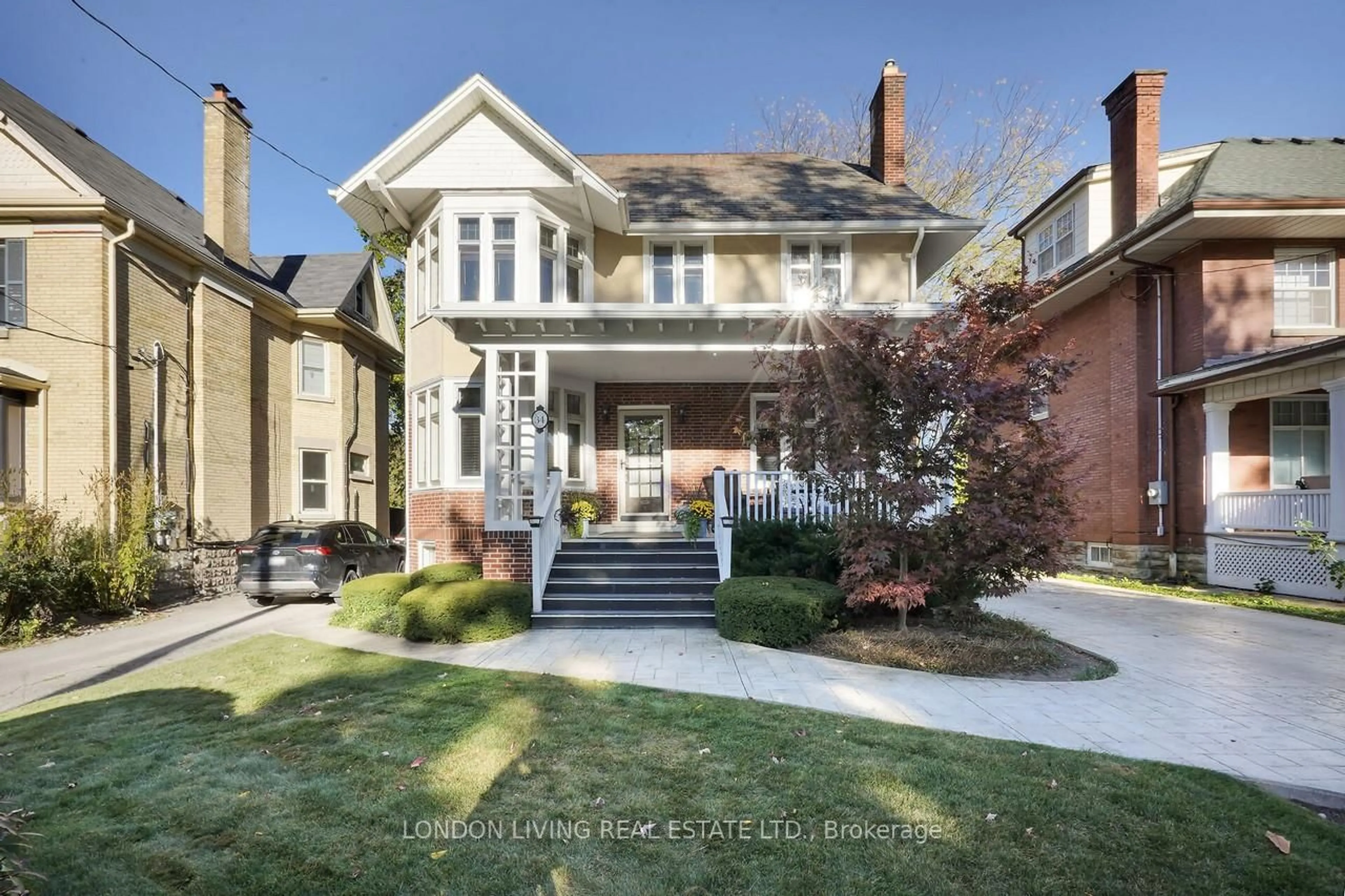 Home with brick exterior material, street for 34 Marley Pl, London South Ontario N6C 3T2
