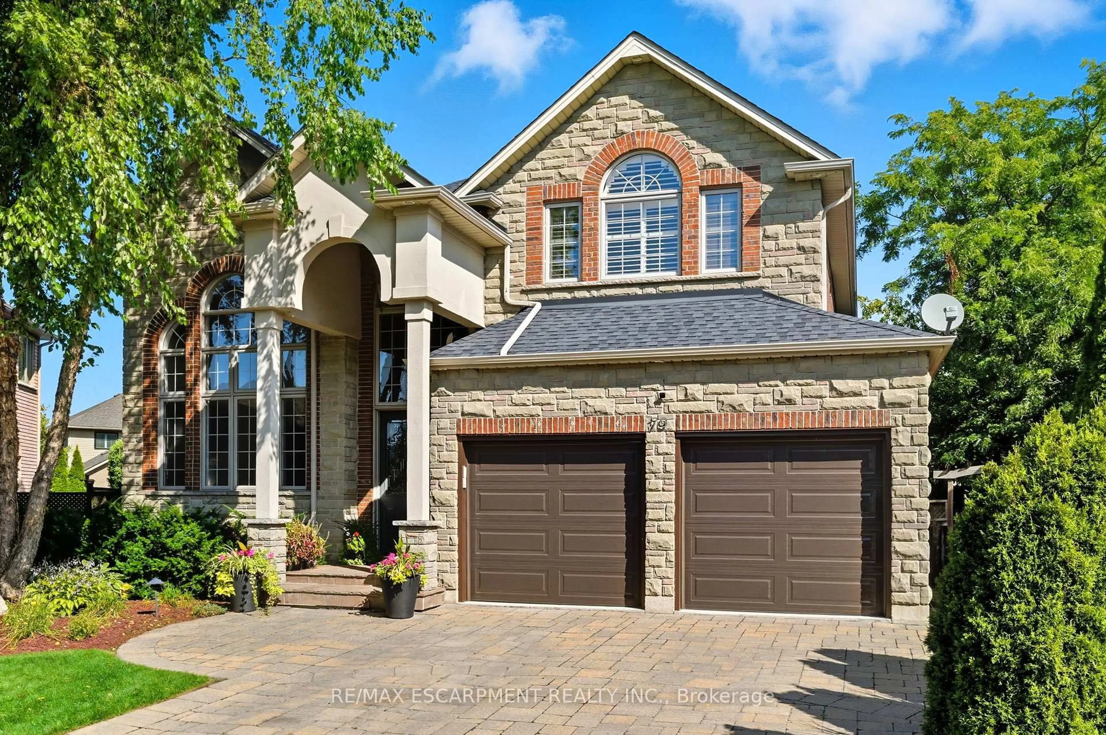 Home with brick exterior material, street for 79 Commando Crt, Hamilton Ontario L8B 0J6