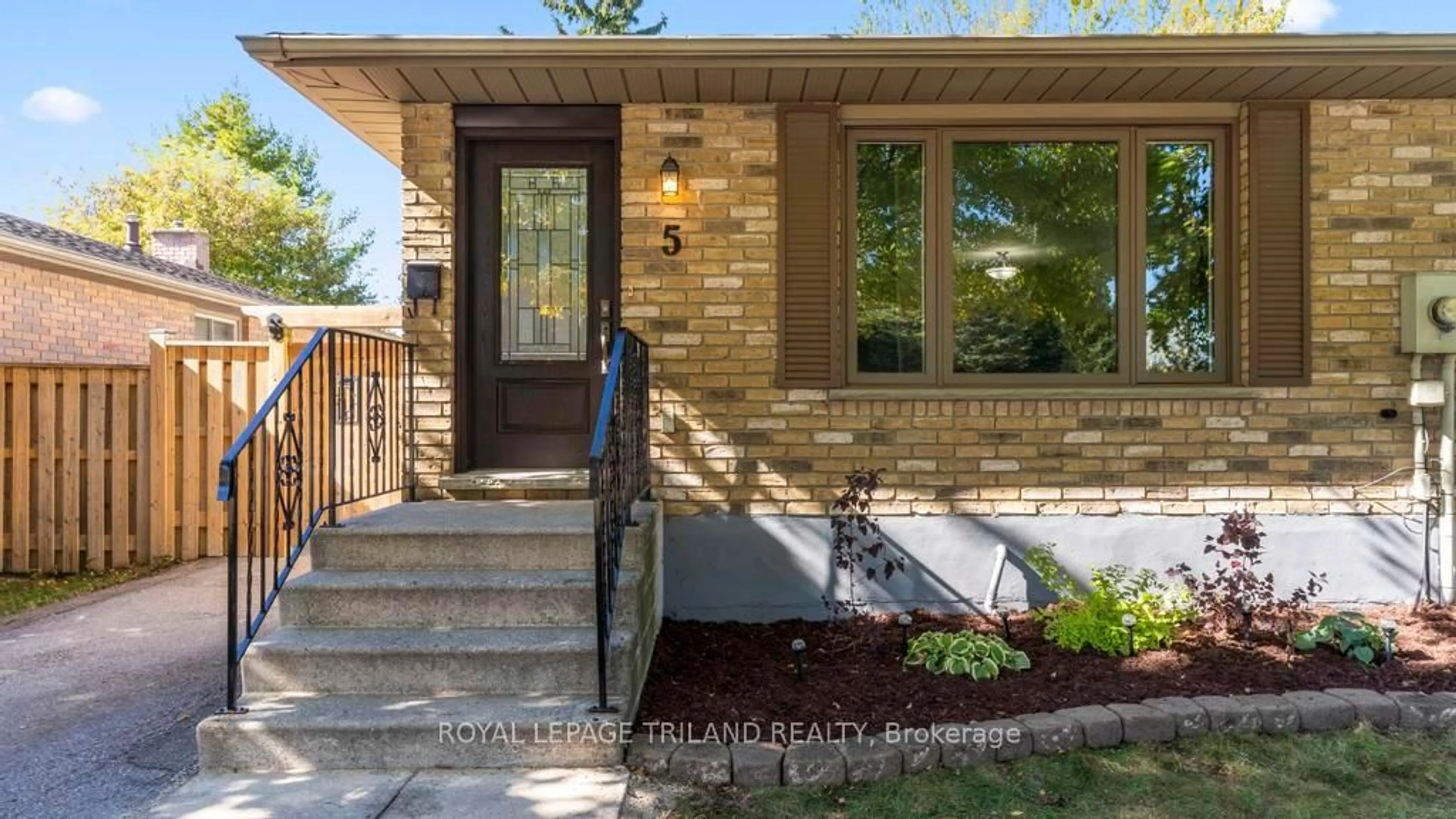 Home with brick exterior material, street for 5 HIGH St, St. Thomas Ontario N5R 5R6