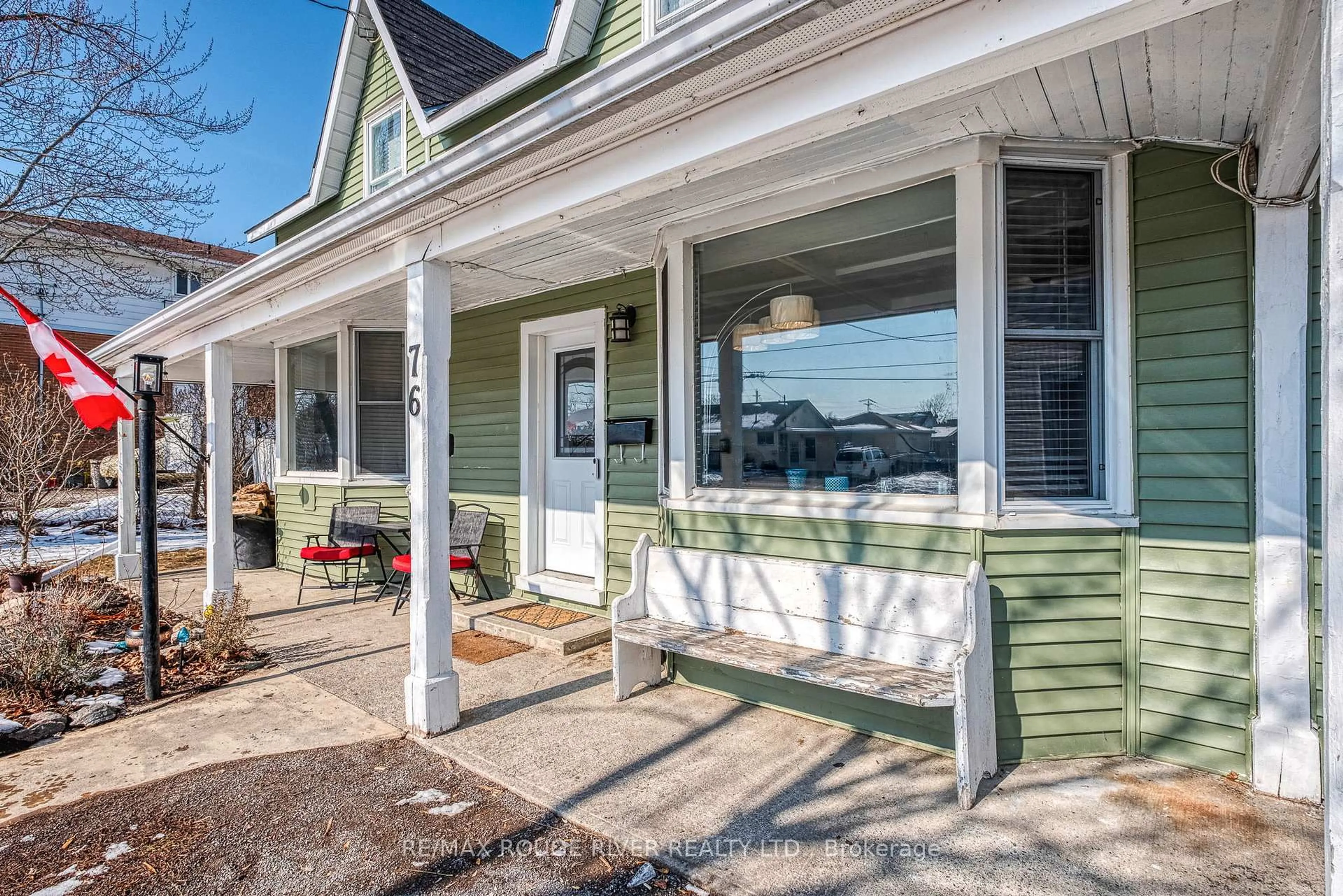 Home with vinyl exterior material, street for 76 Princess St, Quinte West Ontario K8V 1T4