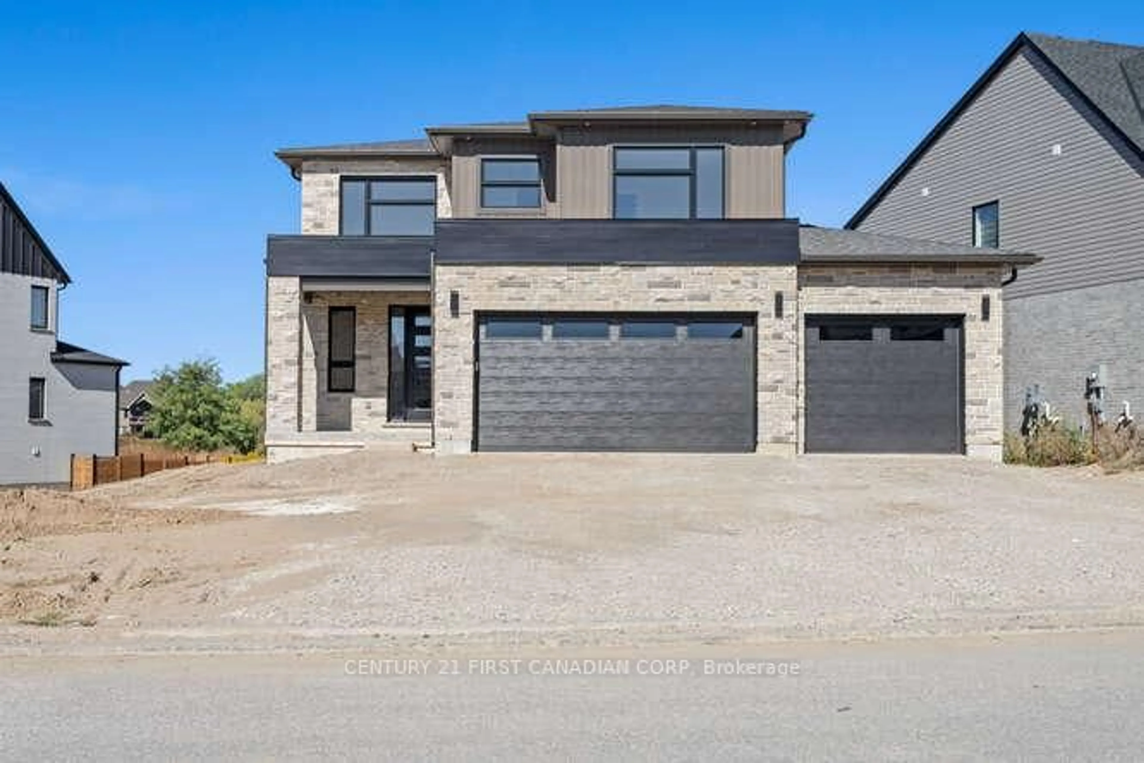 Home with brick exterior material, street for 2254 Linkway Blvd, London South Ontario N6K 0K9
