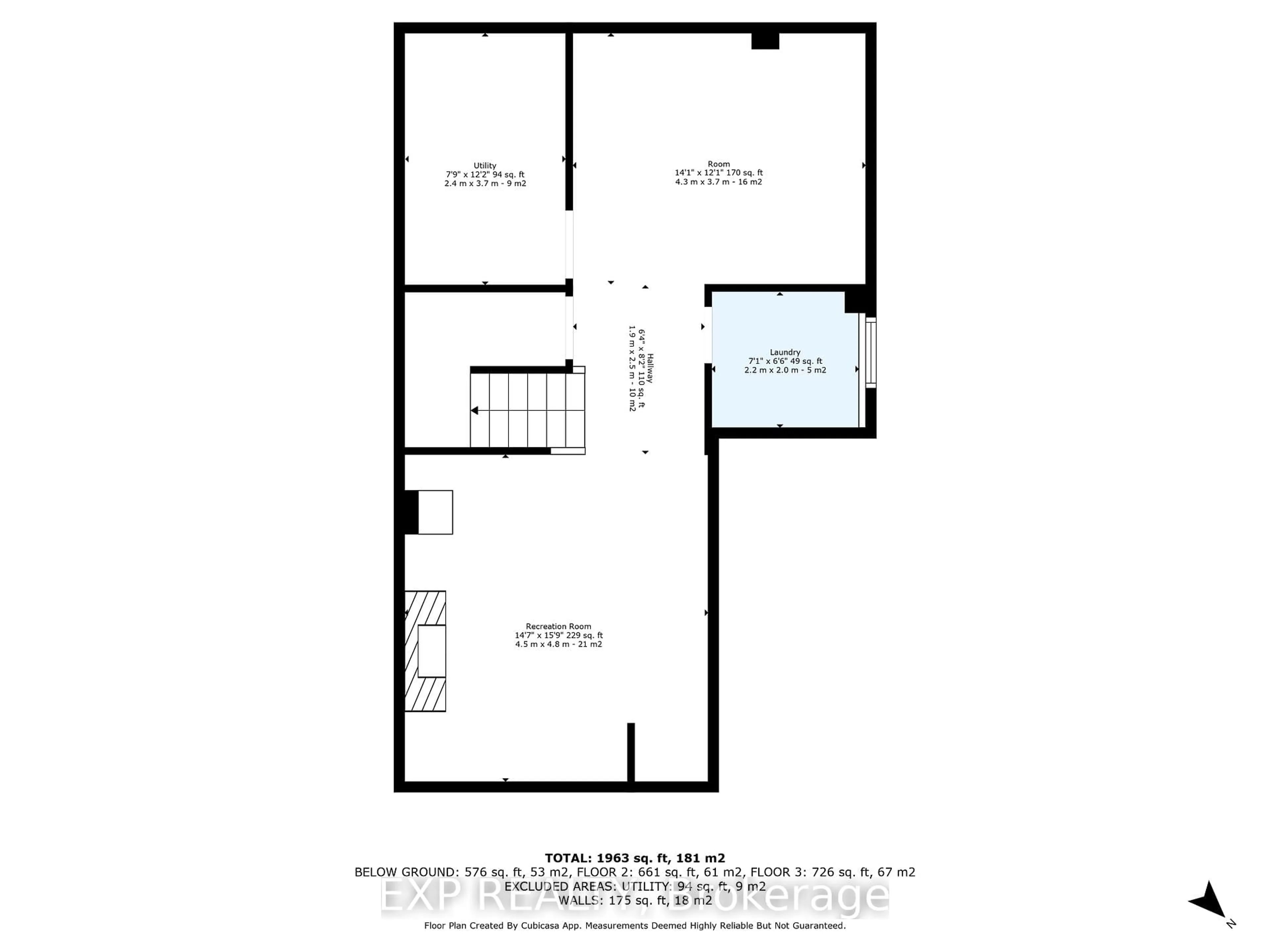 Floor plan for 6084A Vineyard Dr, Ottawa Ontario K1C 2M5