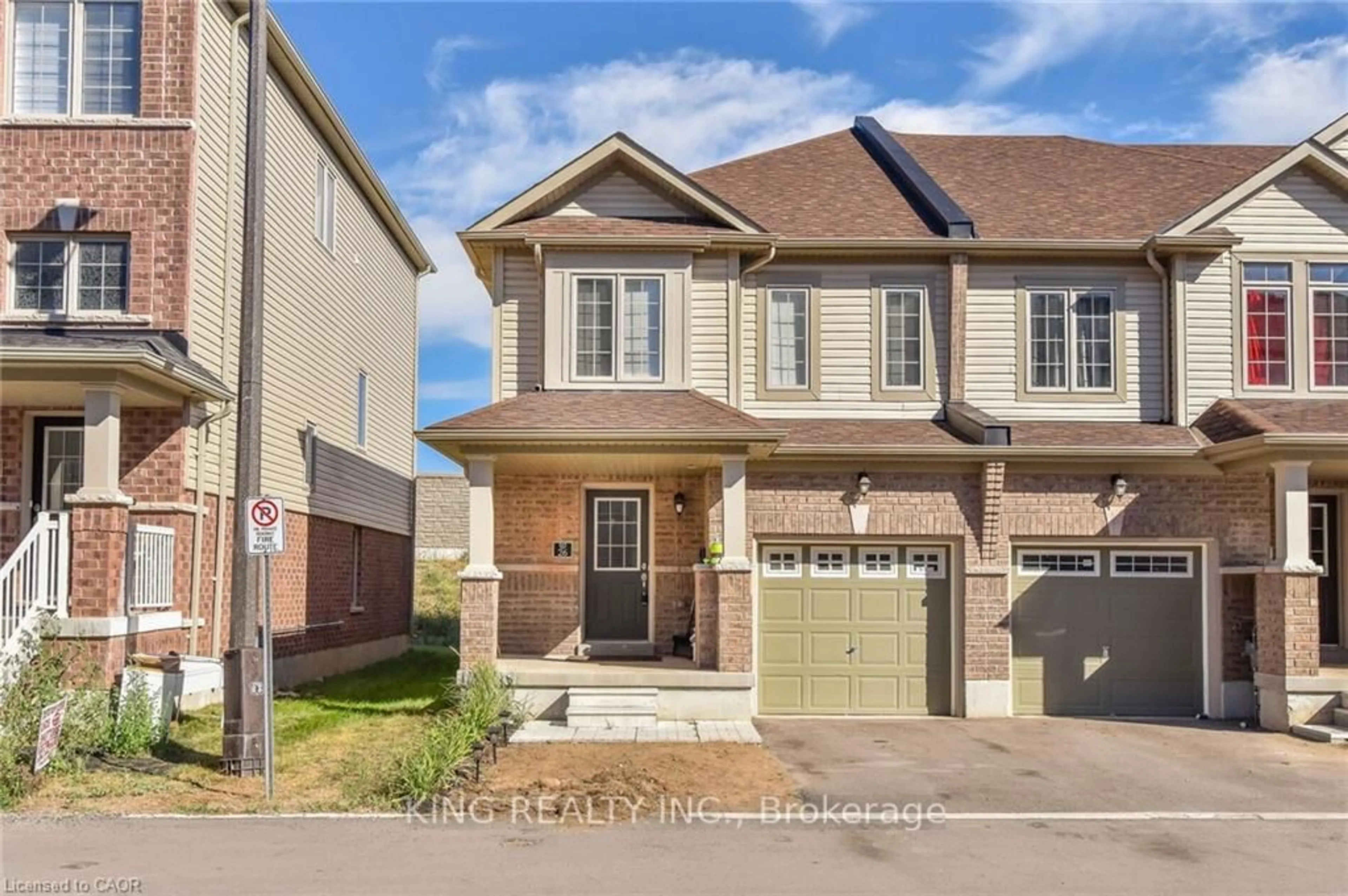 Home with brick exterior material, street for 470 LINDEN Dr #26, Cambridge Ontario N3H 5L5