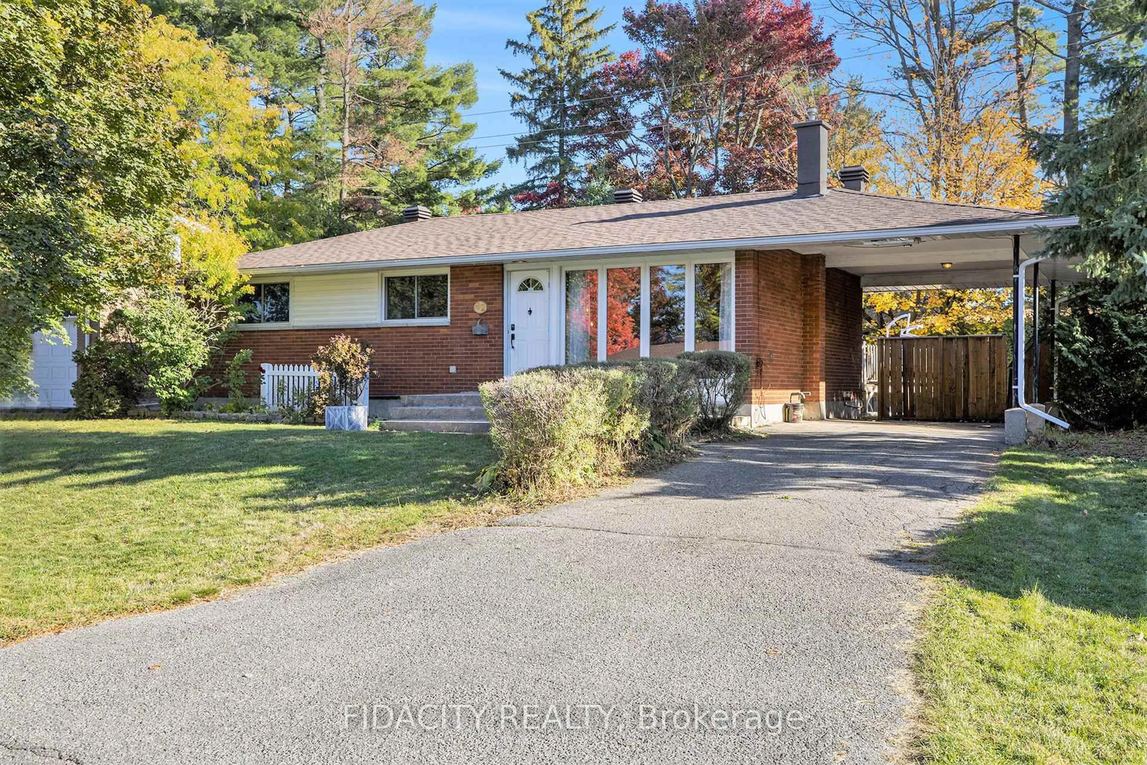 Home with brick exterior material, street for 42 Stinson Ave, Ottawa Ontario K2H 6N4
