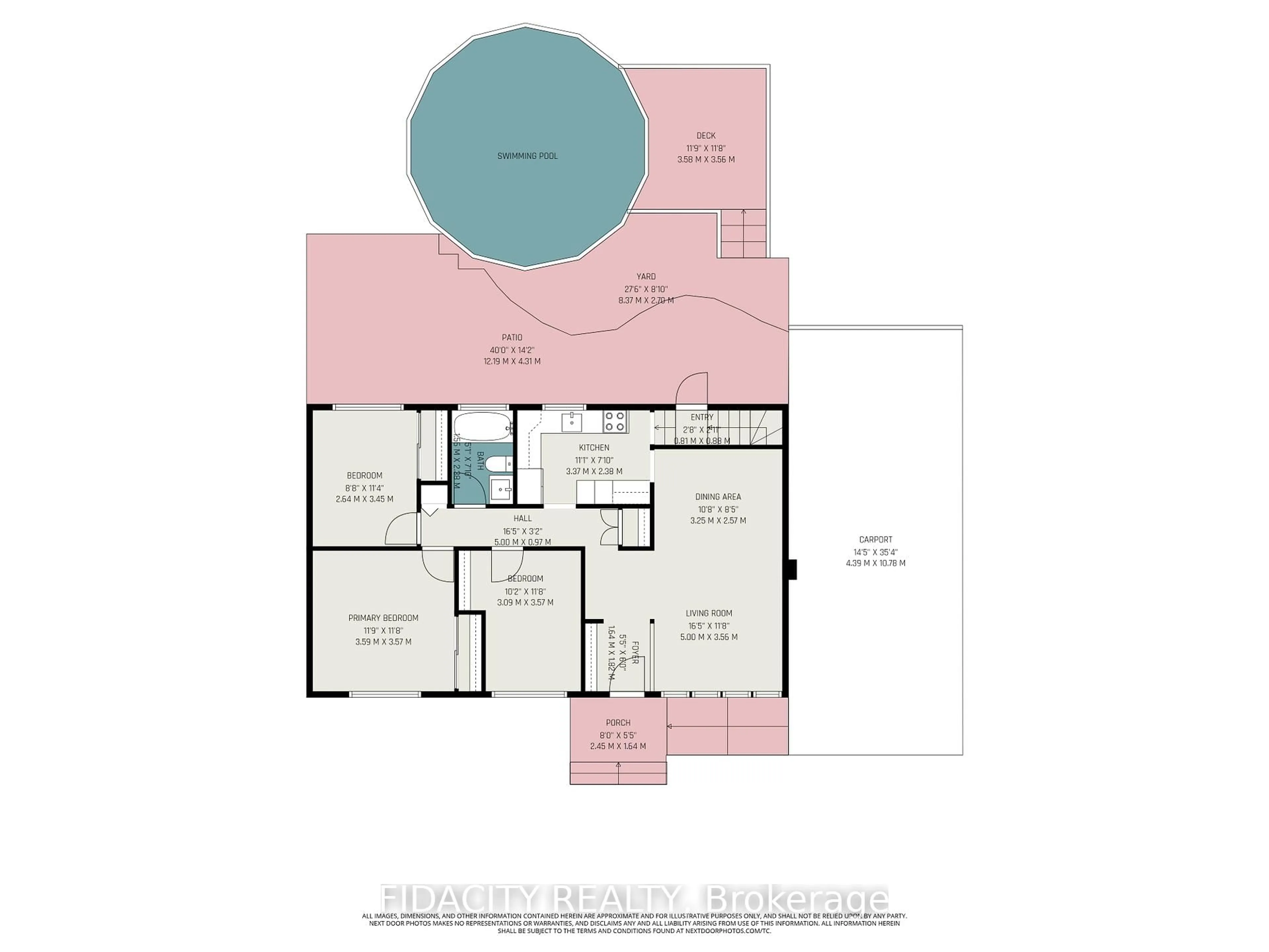 Floor plan for 42 Stinson Ave, Ottawa Ontario K2H 6N4