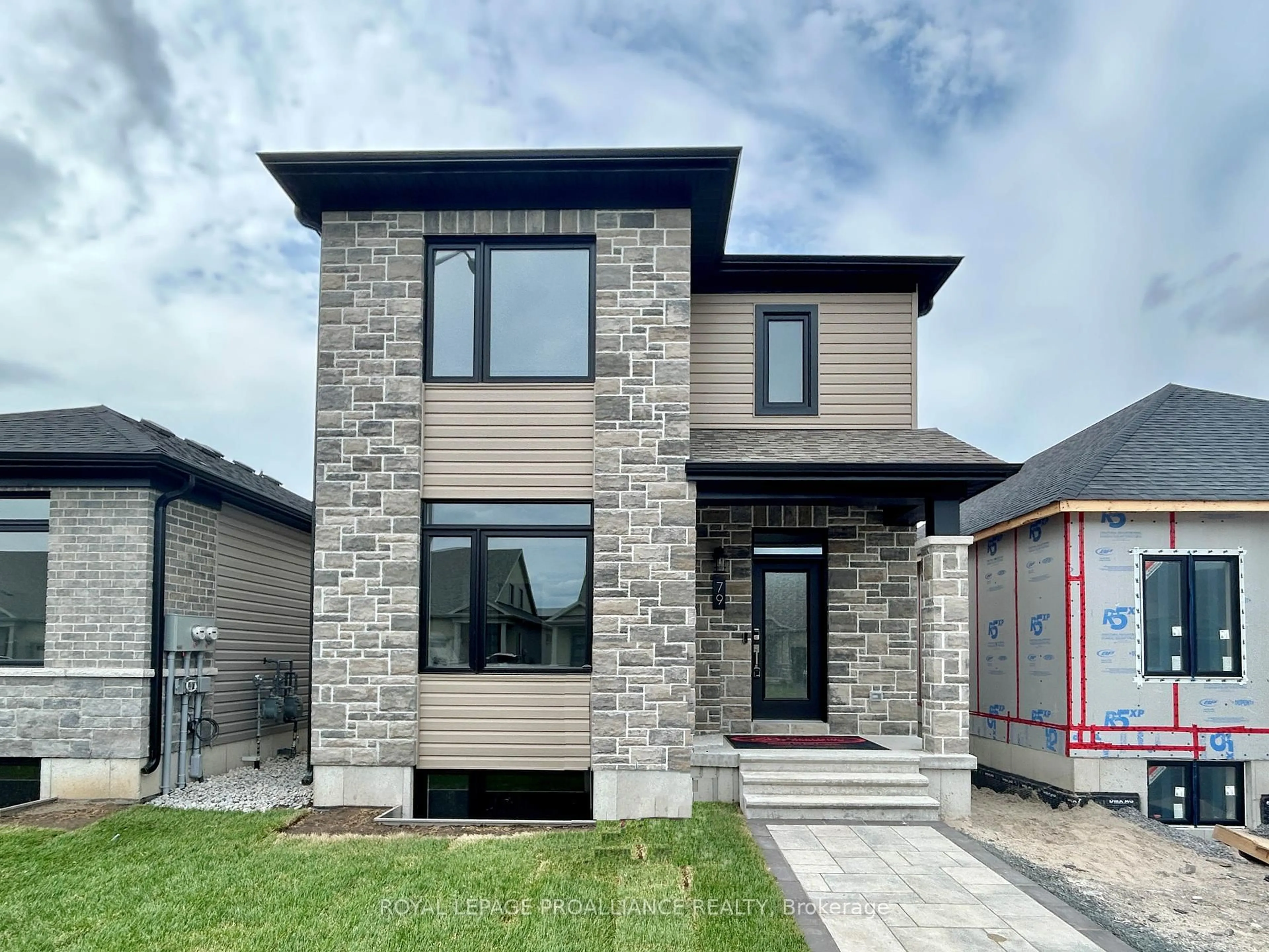 Home with brick exterior material, street for 79 Athabaska Dr, Belleville Ontario K8N 0T1