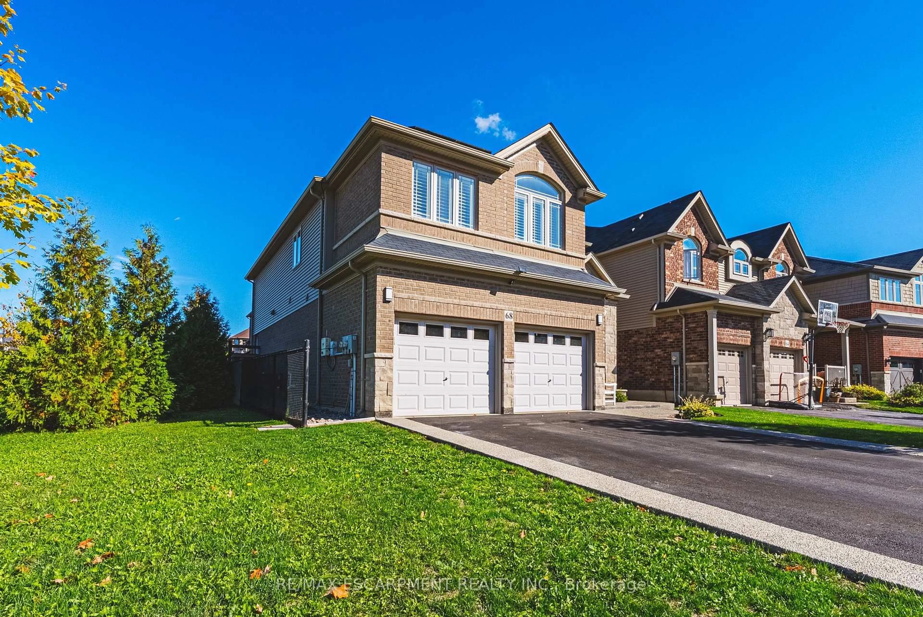 Home with brick exterior material, street for 68 Kinsman Dr, Hamilton Ontario L0R 1C0
