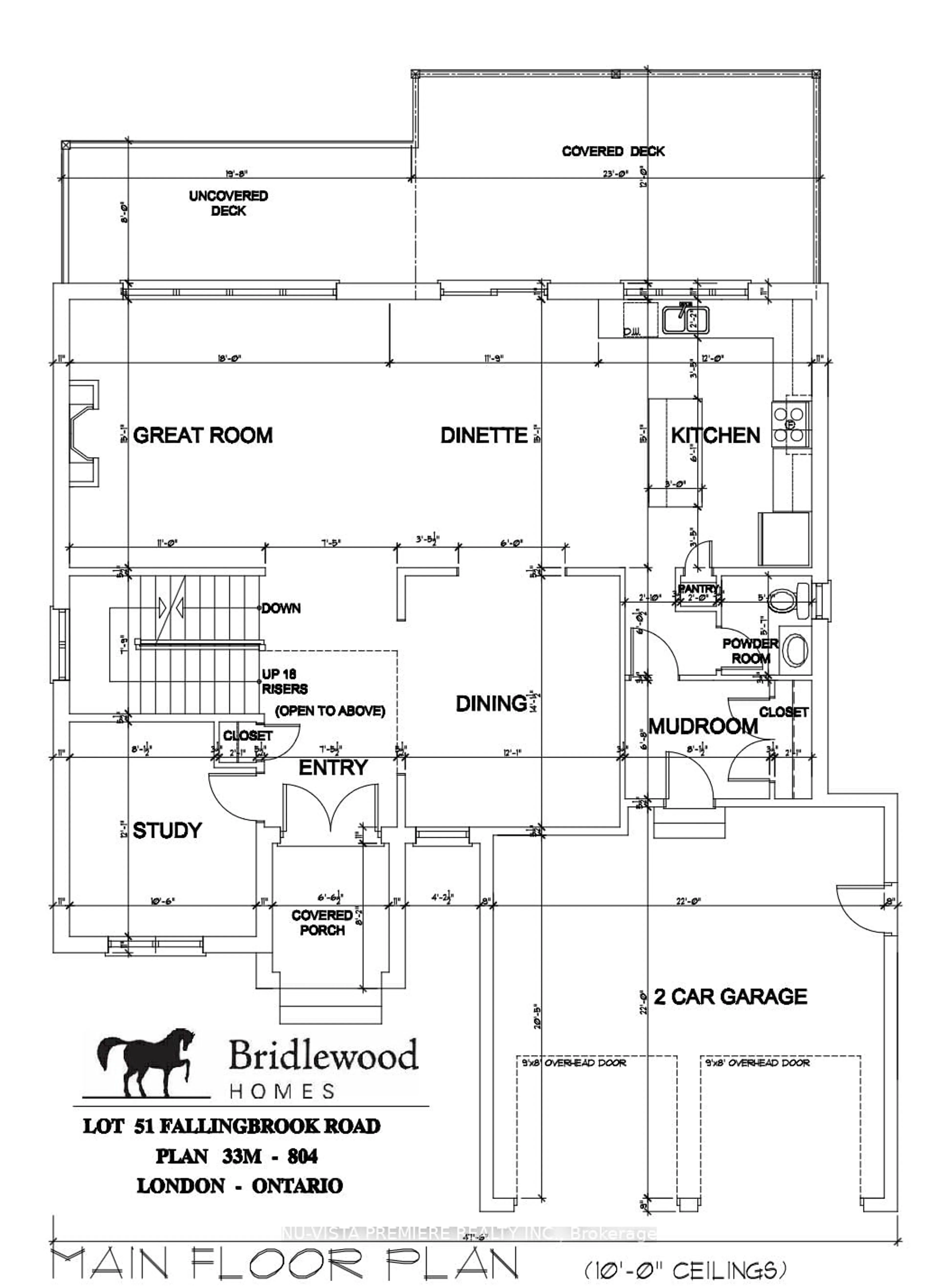 Floor plan for 4146 Fallingbrook Rd, London South Ontario N6P 1H5