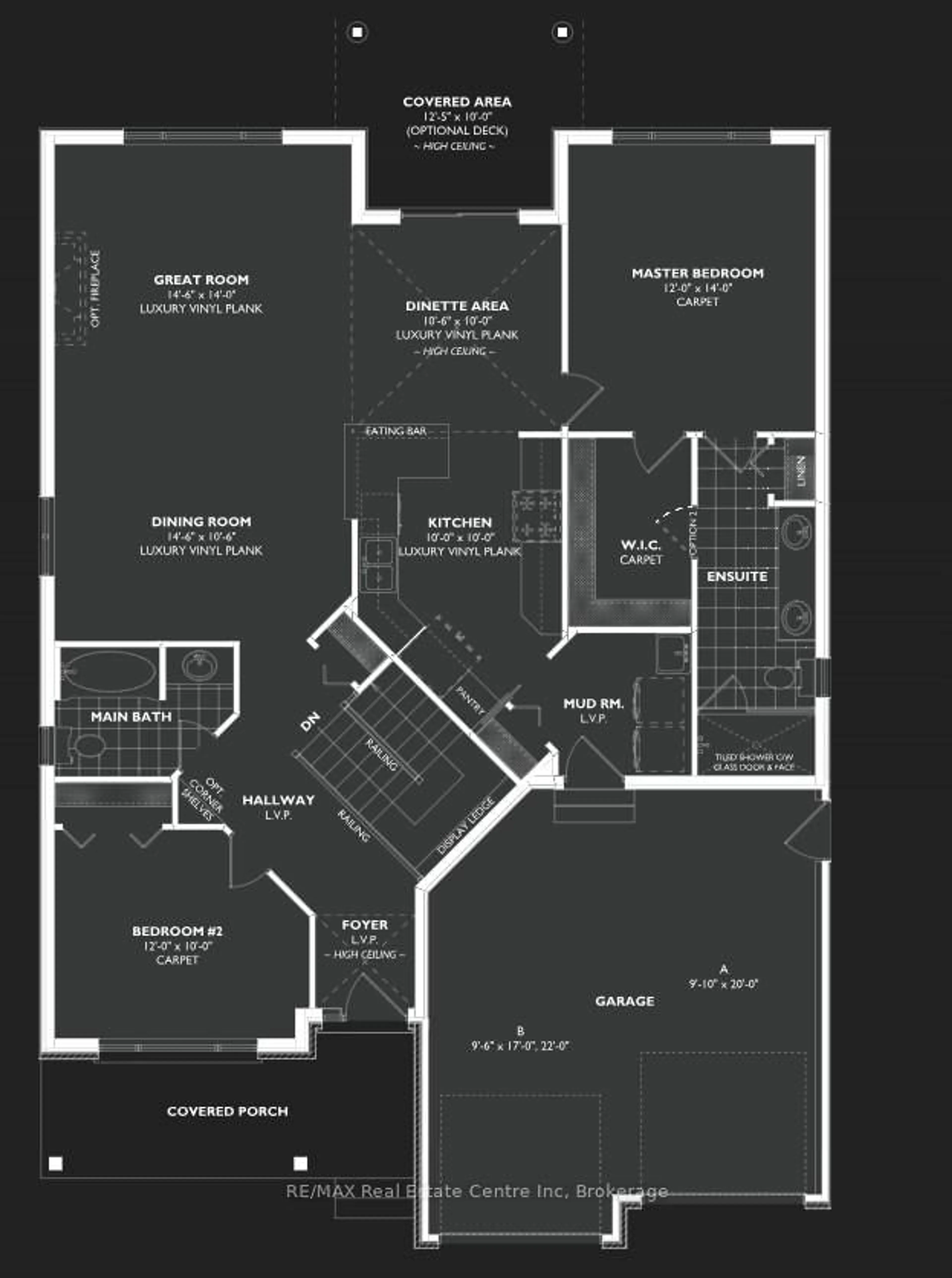 Floor plan for 218 Bridge Cres, Minto Ontario N0G 2P0