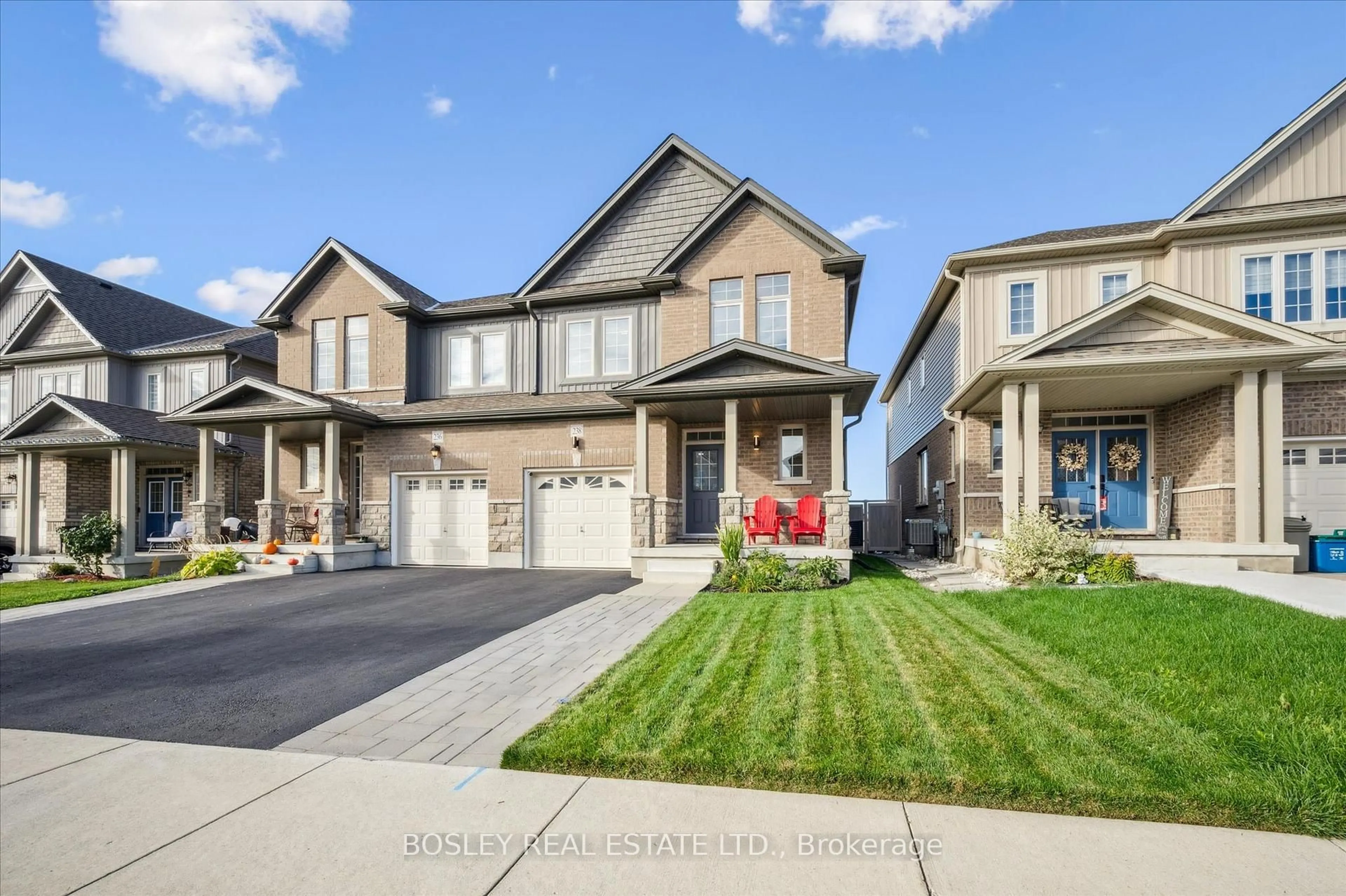 Home with brick exterior material, street for 238 Vincent Dr, North Dumfries Ontario N0B 1E0