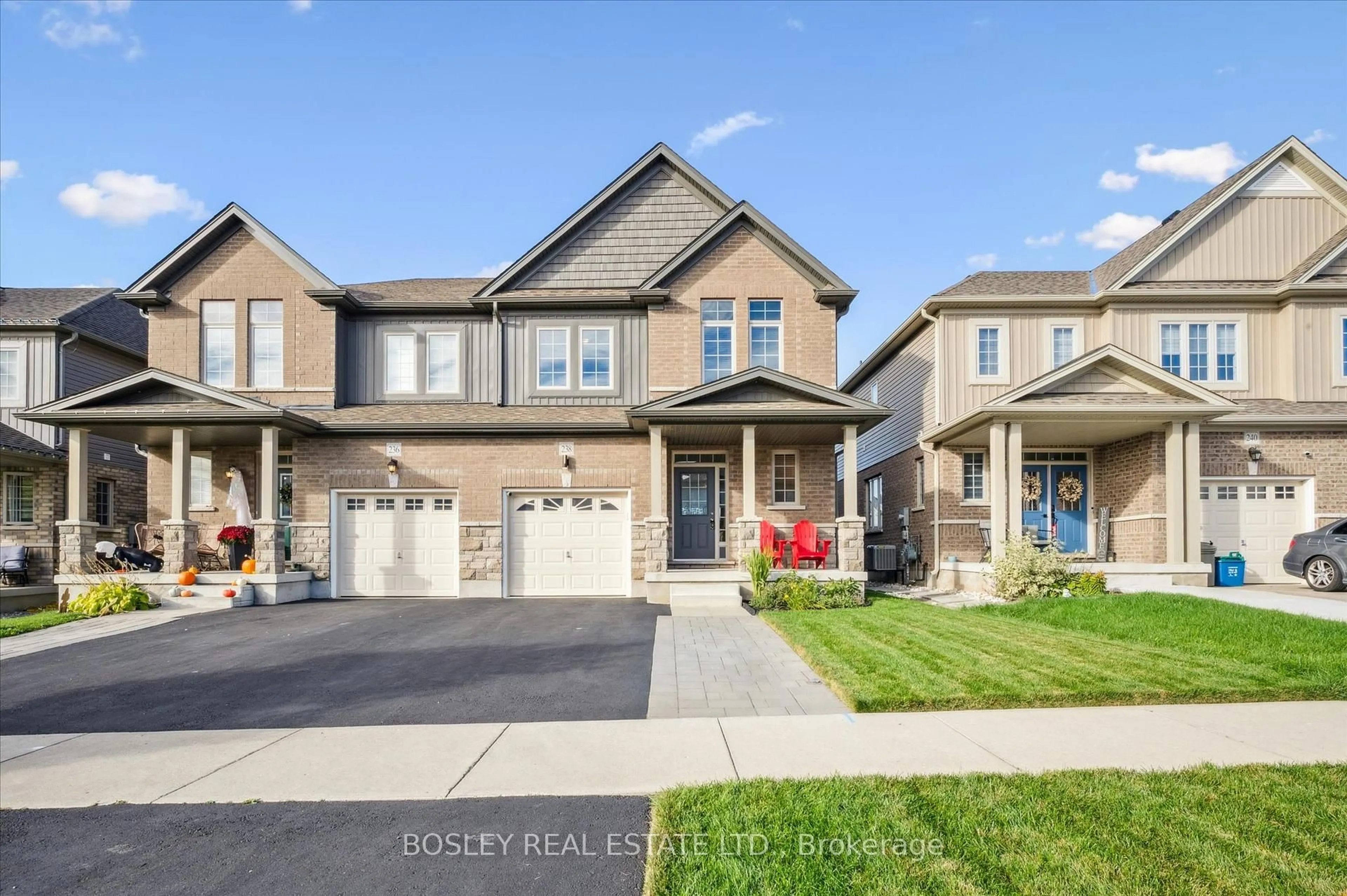 Home with brick exterior material, street for 238 Vincent Dr, North Dumfries Ontario N0B 1E0