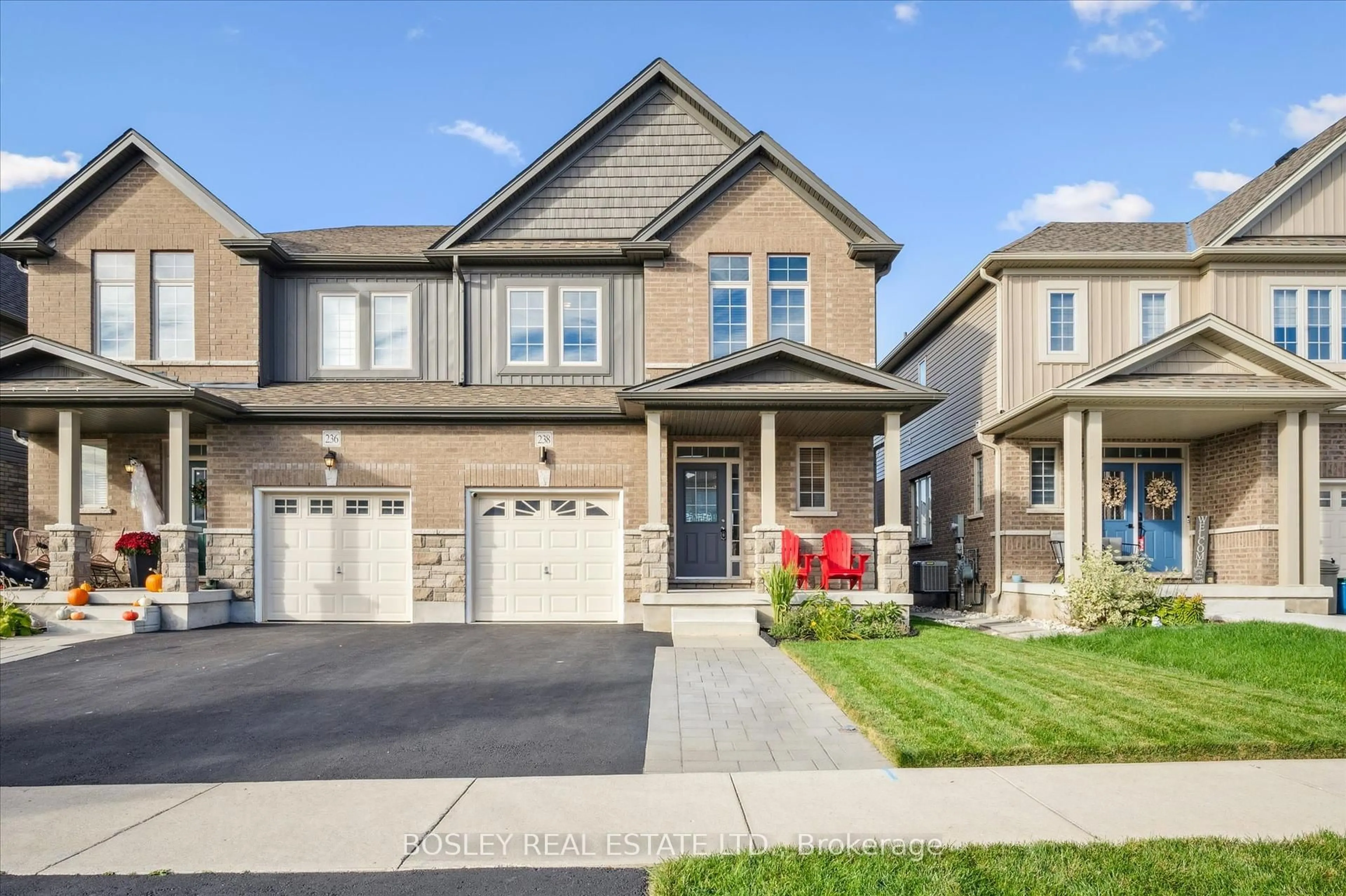 Home with brick exterior material, street for 238 Vincent Dr, North Dumfries Ontario N0B 1E0