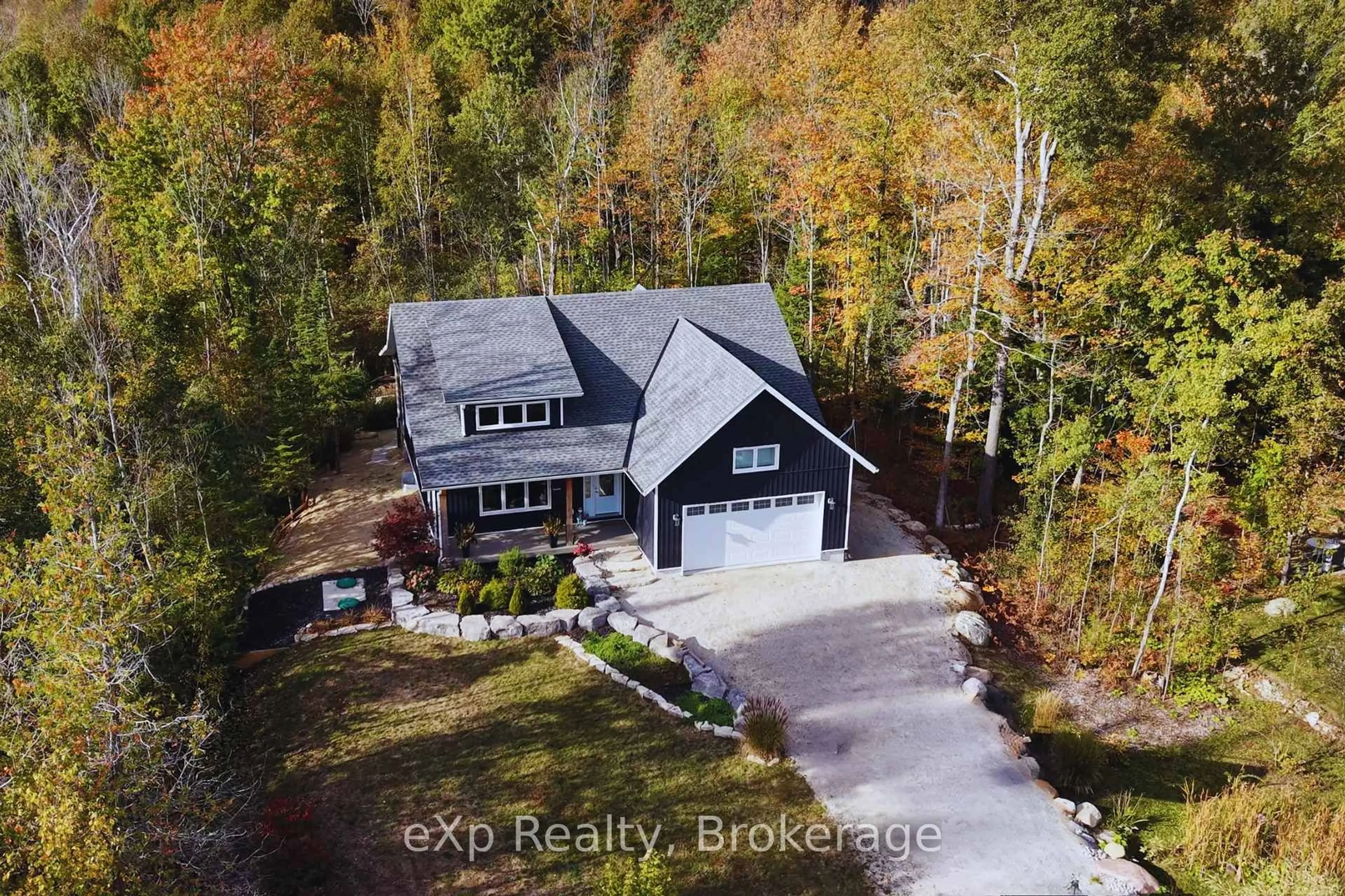 A pic from outside/outdoor area/front of a property/back of a property/a pic from drone, unknown for 94 Birch St, South Bruce Peninsula Ontario N0H 2G0