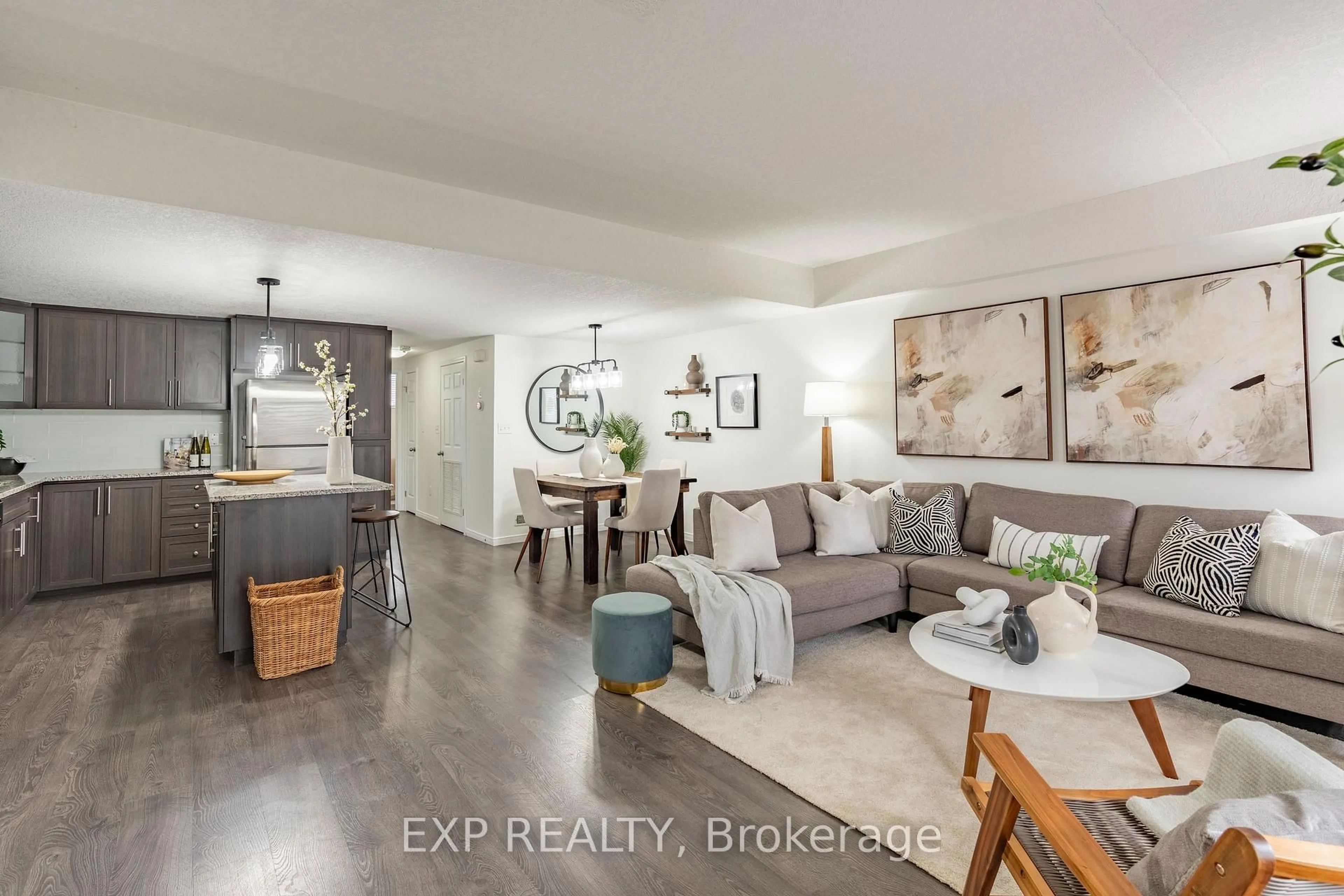 Open concept kitchen, unknown for 1662 Fischer Hallman Rd #18, Kitchener Ontario N2R 0C6