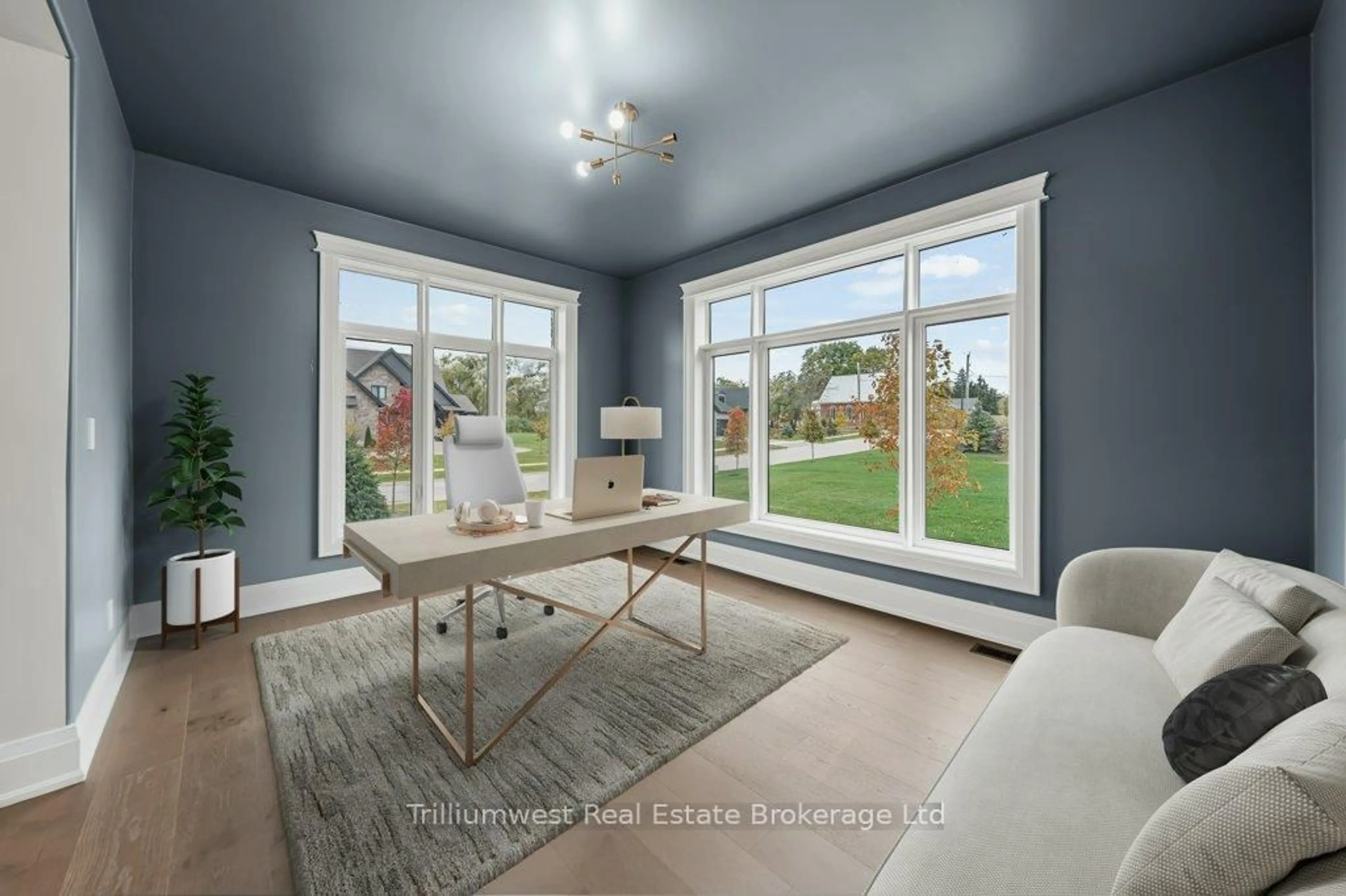 Living room with furniture, unknown for 47 Whitcombe Way, Puslinch Ontario N0B 2C0