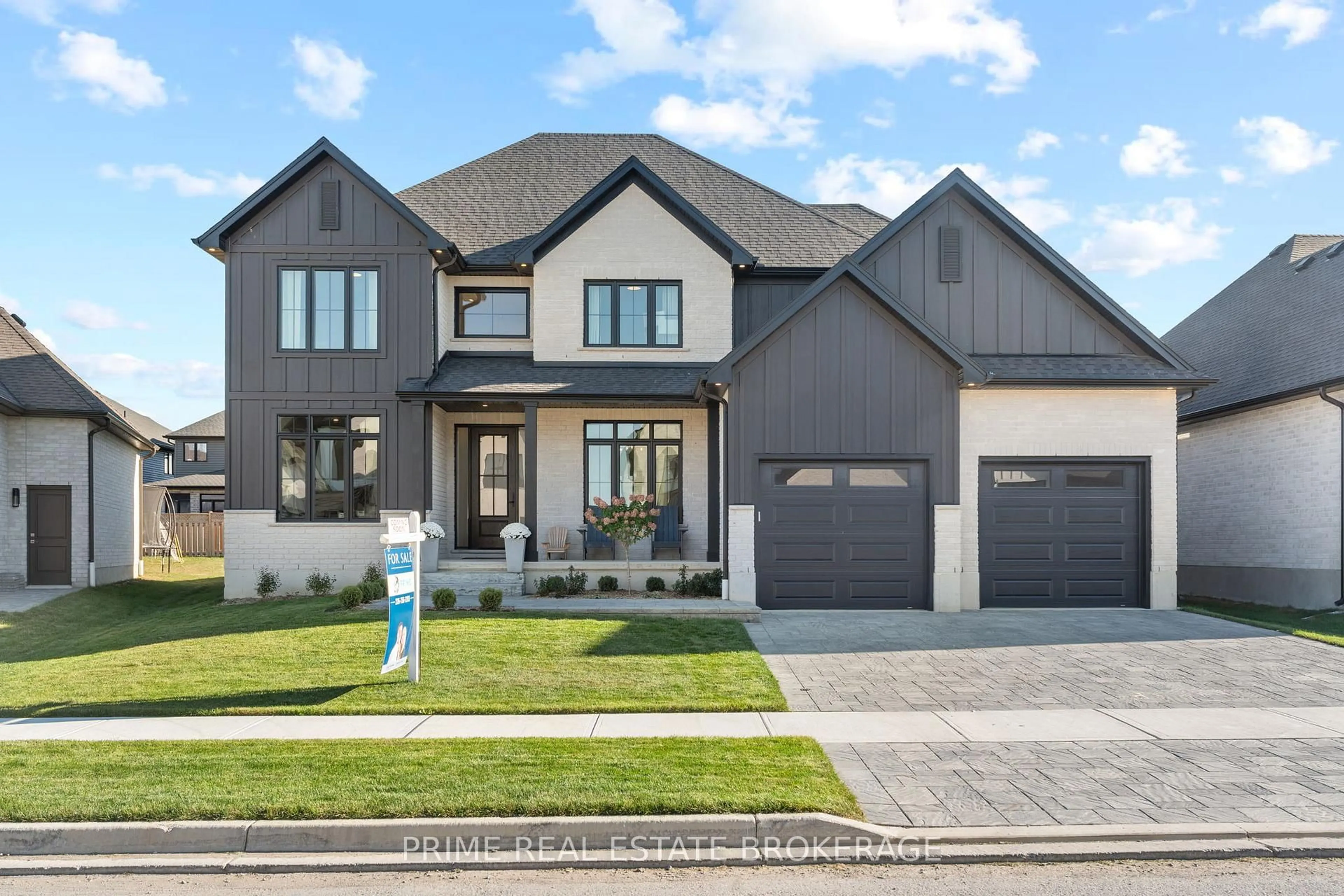 Home with brick exterior material, street for 1969 Buroak Cres, London North Ontario N6G 3X9