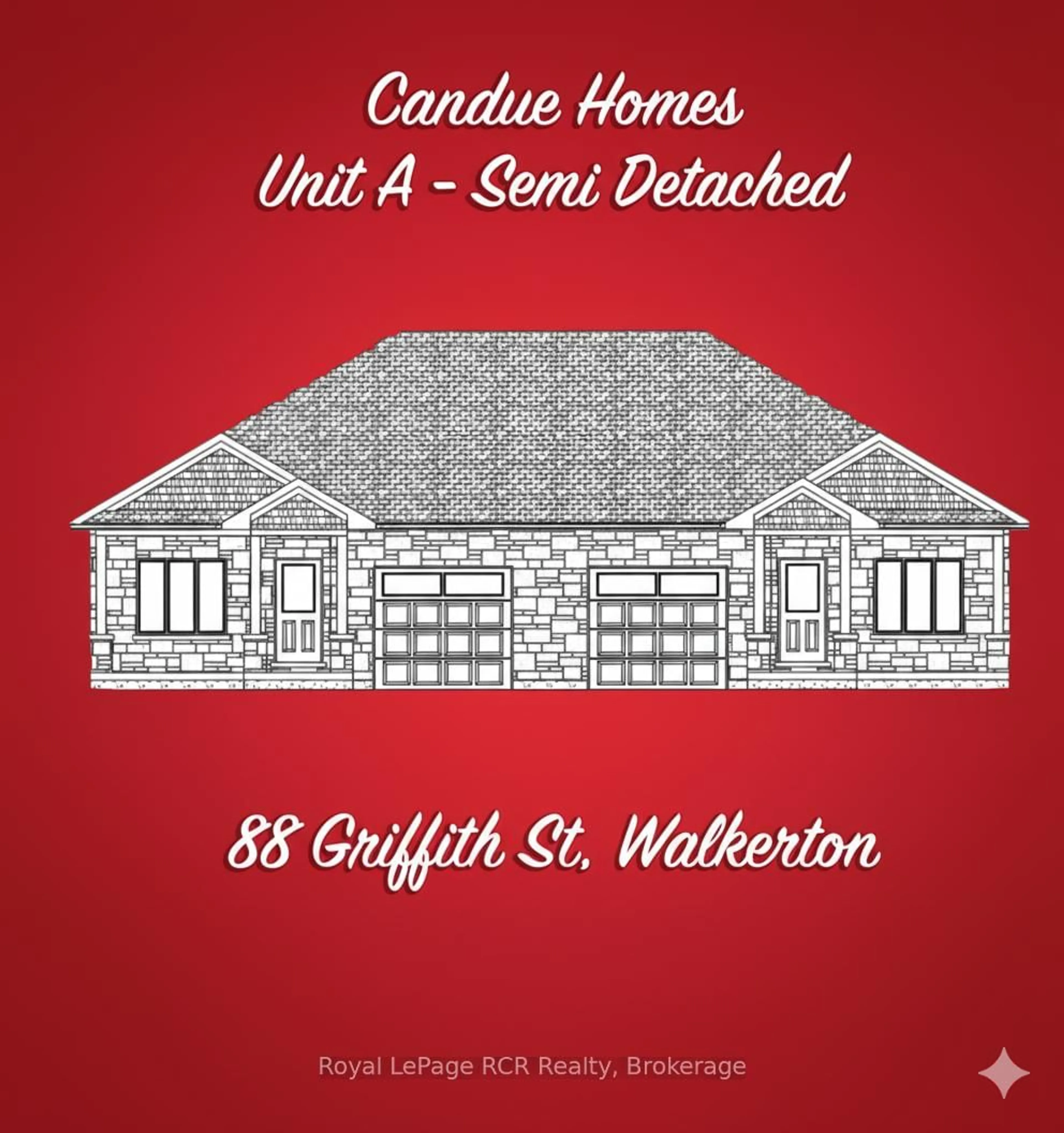 Home with brick exterior material, street for 88 Griffith St #Unit A, Brockton Ontario N0G 2V0