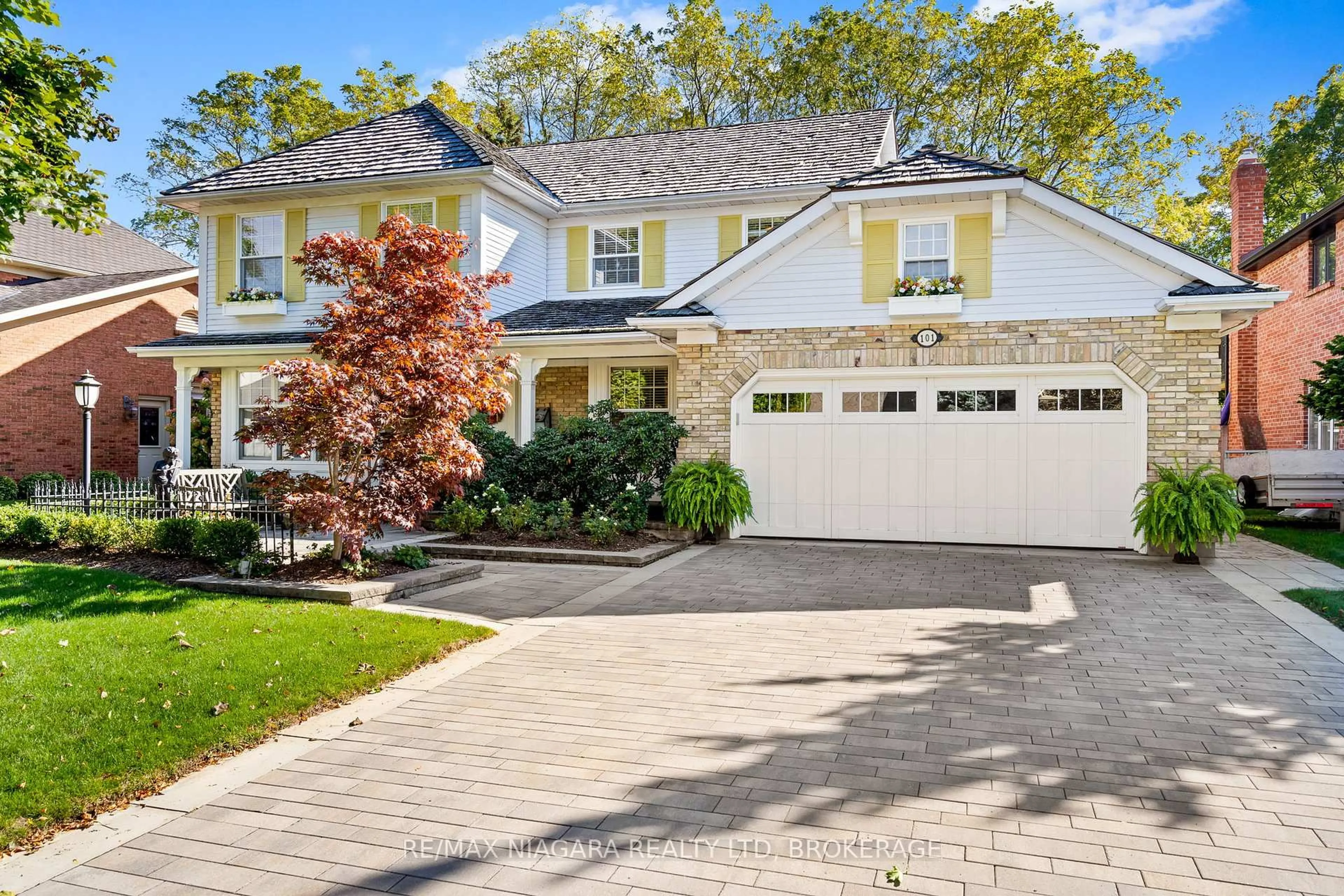 Home with brick exterior material, street for 101 Port Master Dr, St. Catharines Ontario L2N 7H5
