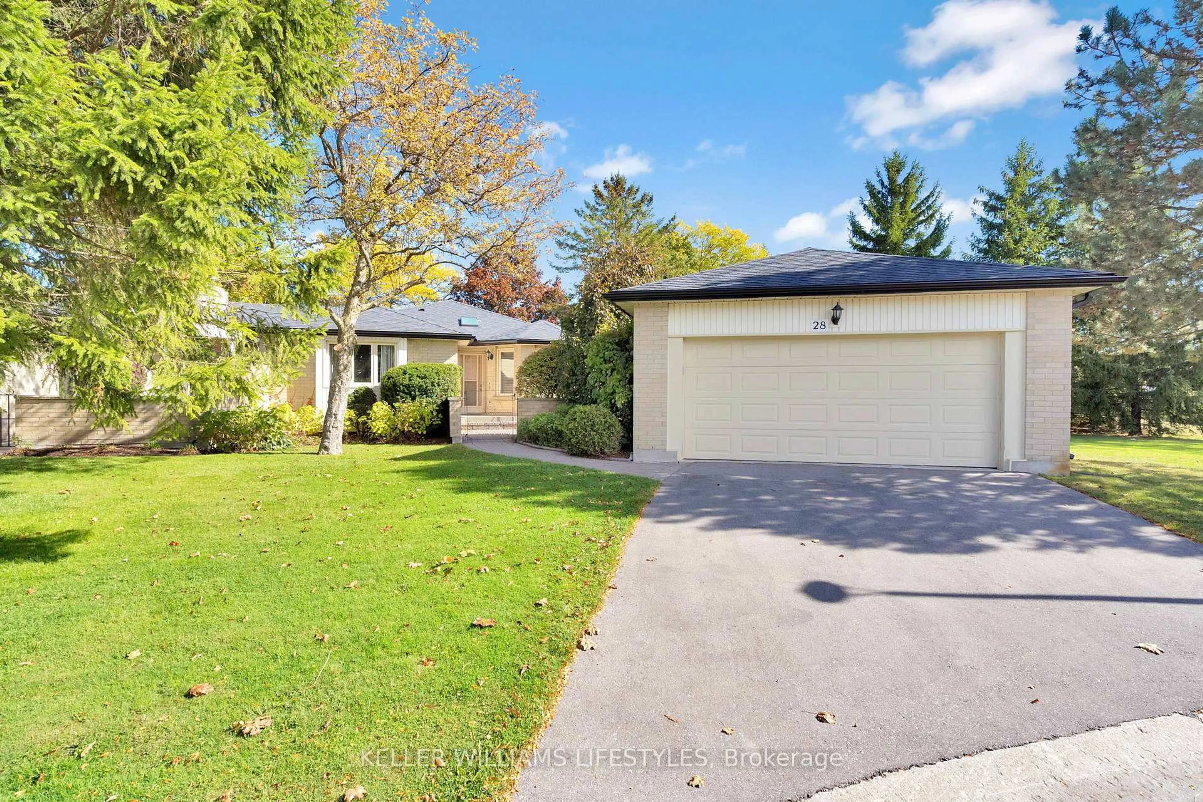 A pic from outside/outdoor area/front of a property/back of a property/a pic from drone, street for 163 Pine Valley Dr #28, London South Ontario N6J 4R4