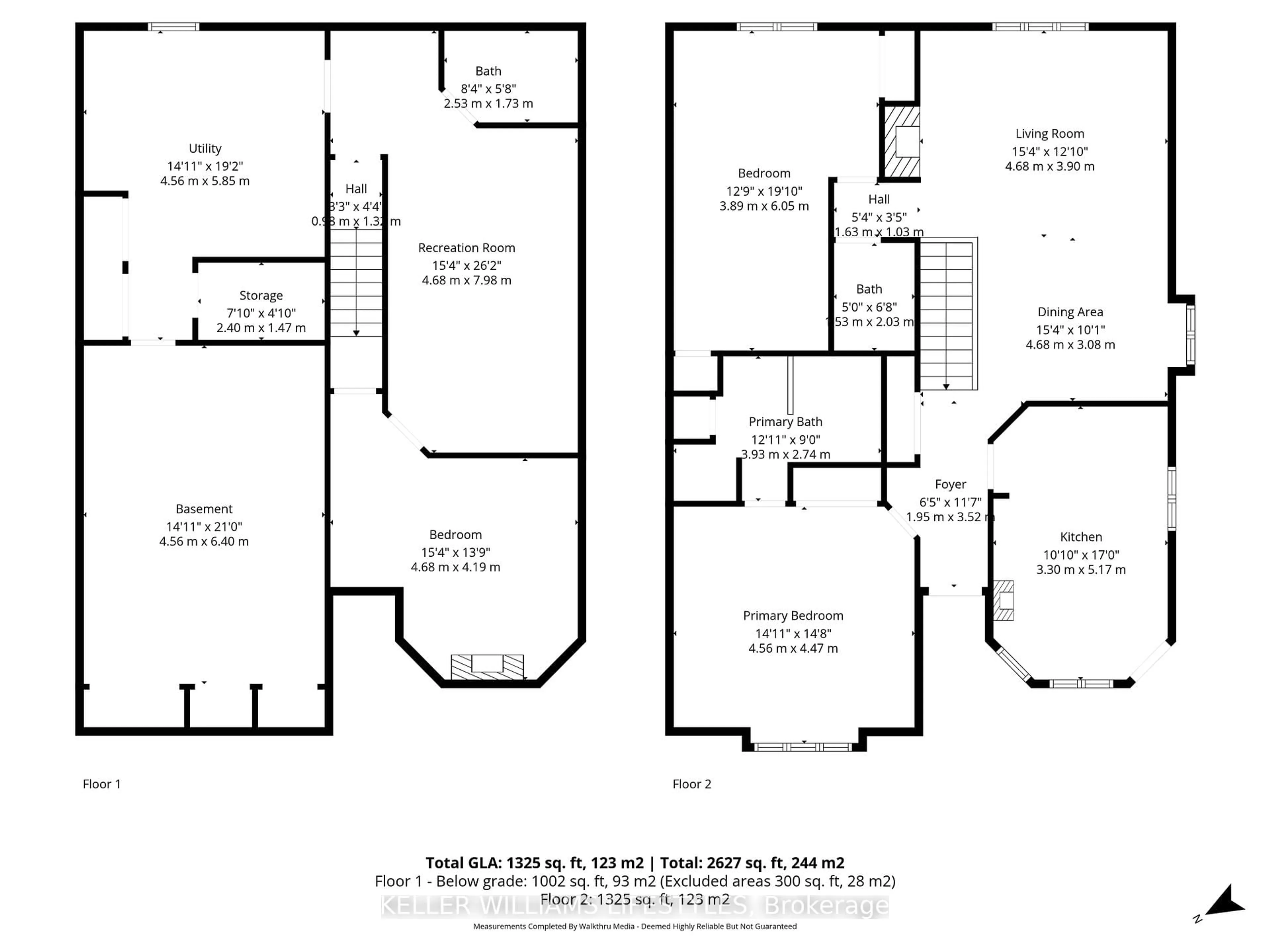 Floor plan for 163 Pine Valley Dr #28, London South Ontario N6J 4R4