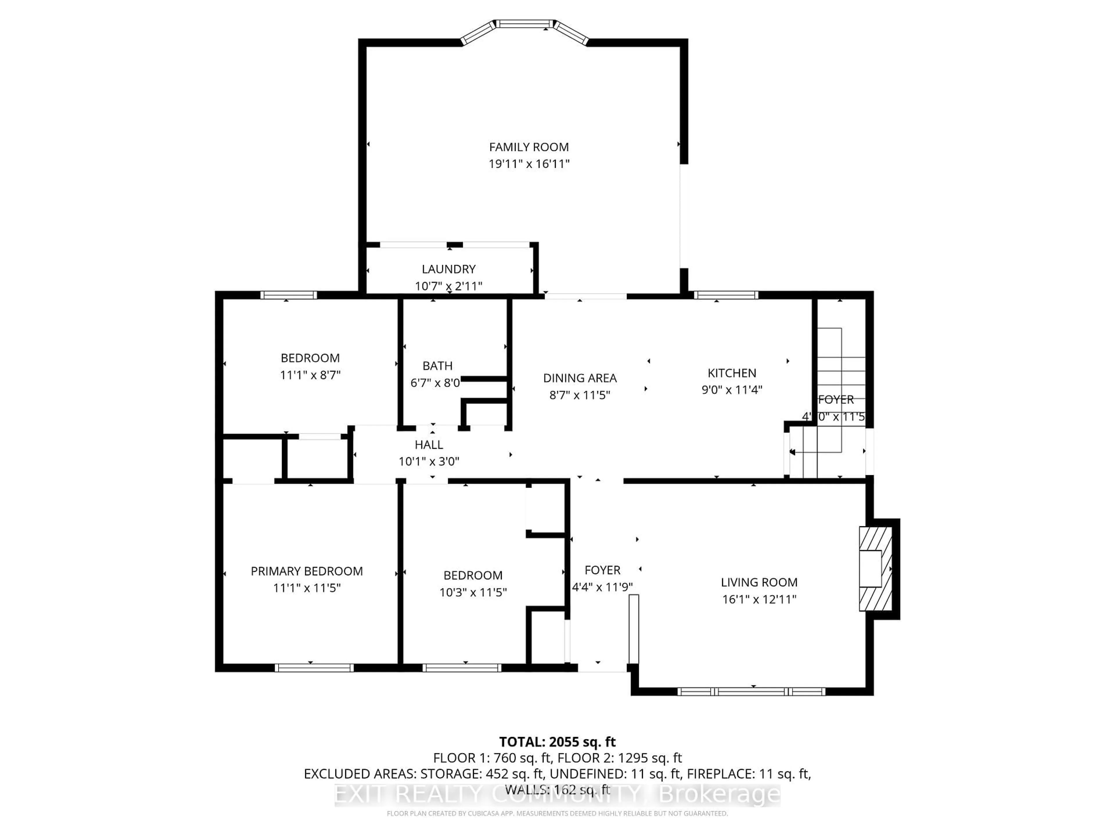 Floor plan for 122 Mark St, London East Ontario N5V 2G9