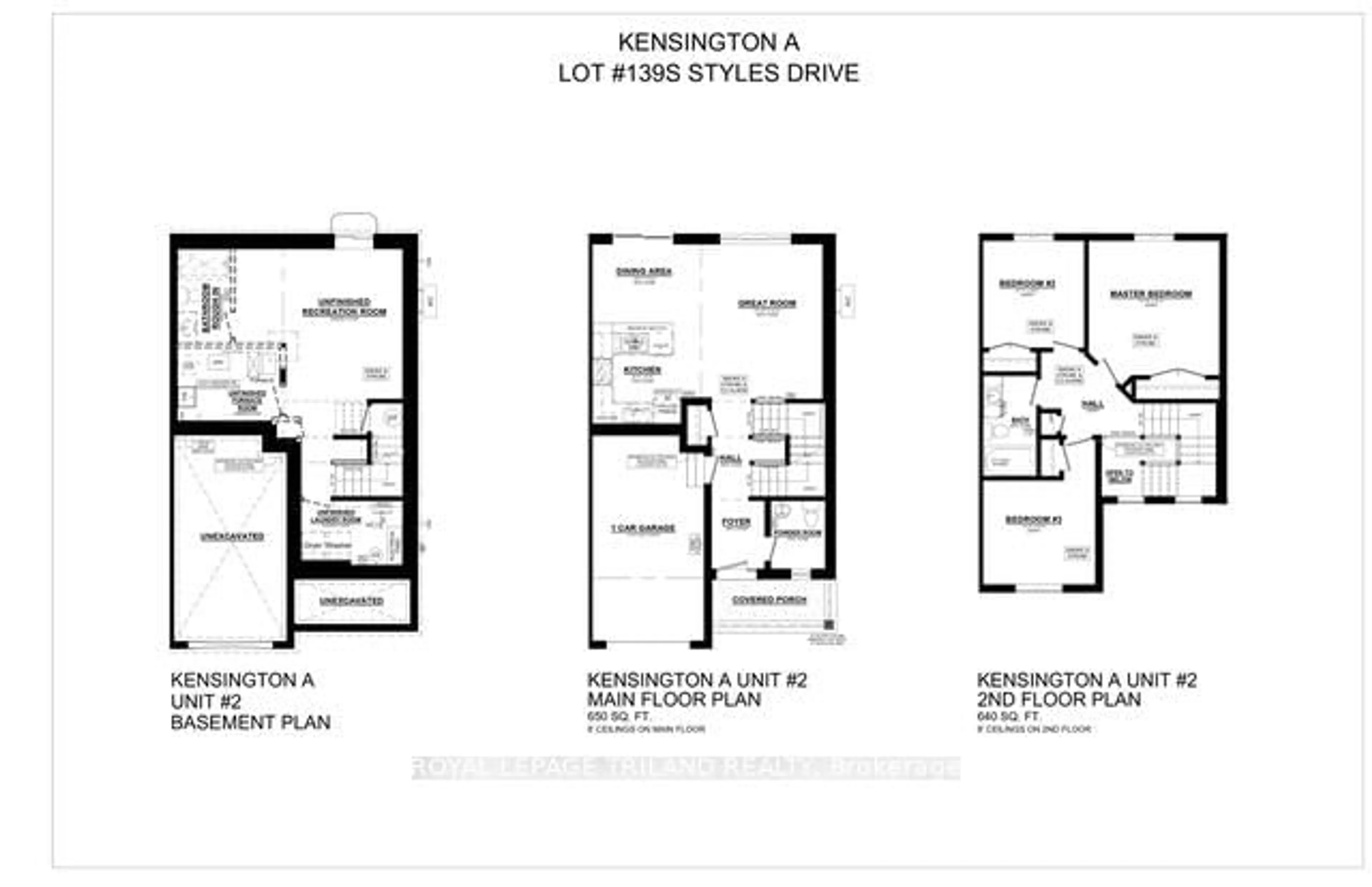 Floor plan for 139 STYLES Dr, St. Thomas Ontario N5R 0R1