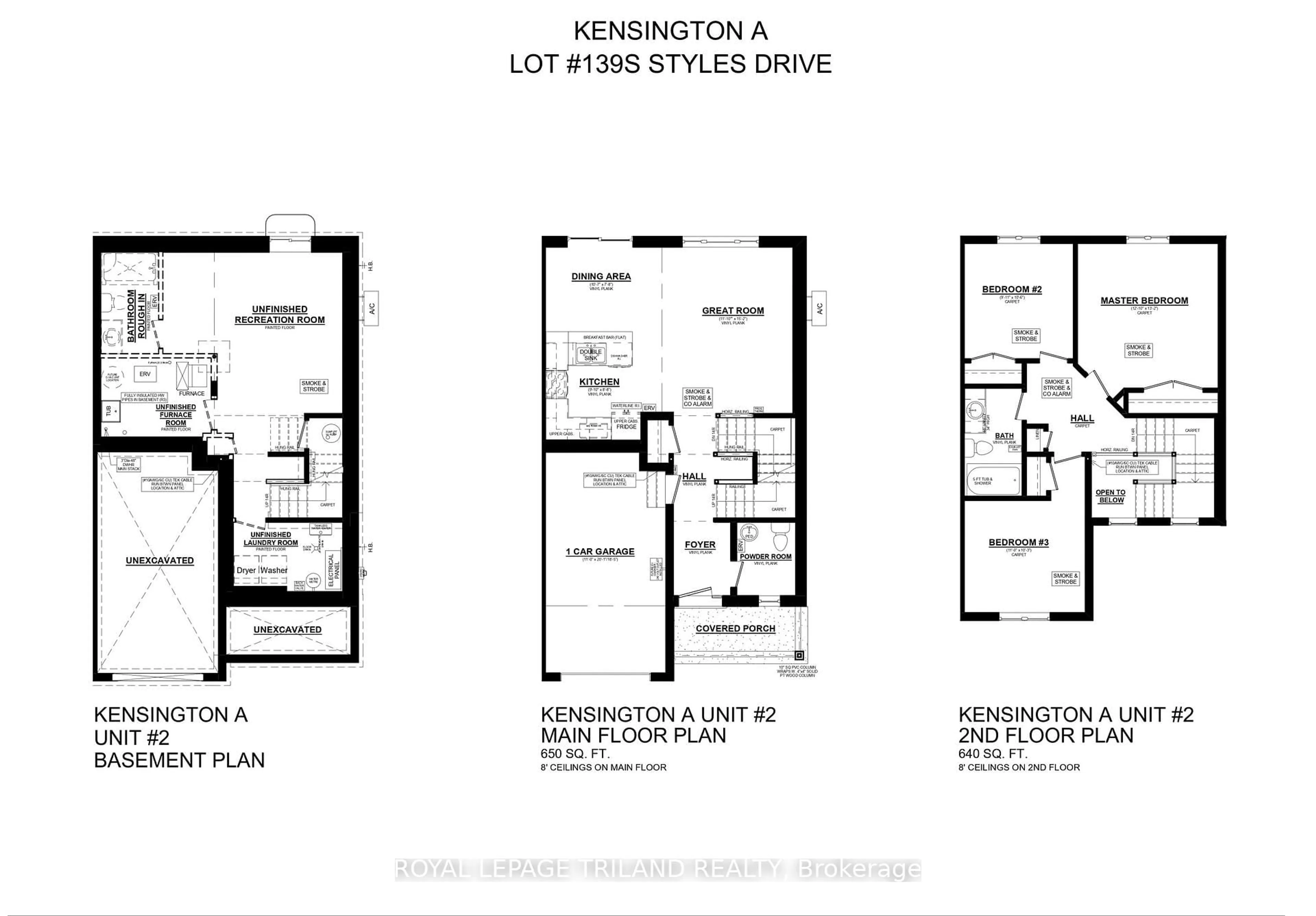 Floor plan for 139 STYLES Dr, St. Thomas Ontario N5R 0R1