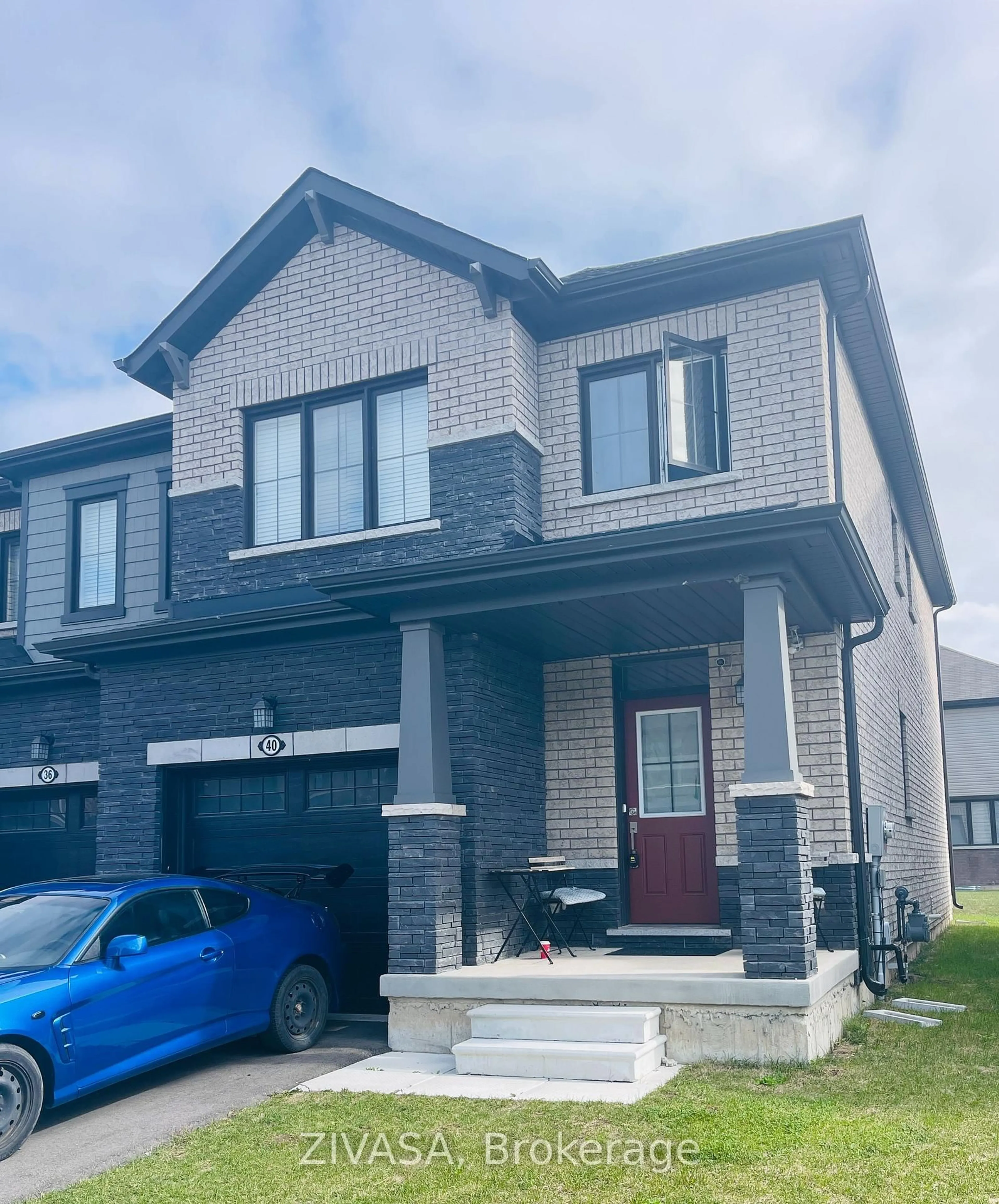 Home with brick exterior material, street for 40 Sun Haven Lane, Thorold Ontario L2V 0K6